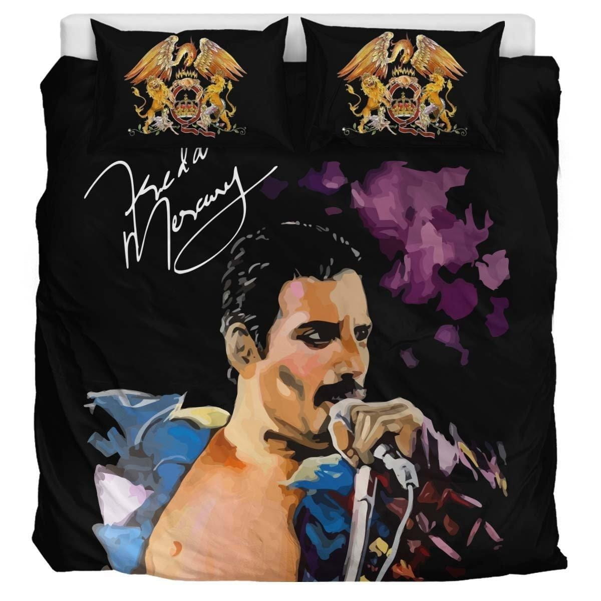 Freddie Mercury Bedding Sets Duvet Cover, Flatsheet, Pillowcase For Your Lover