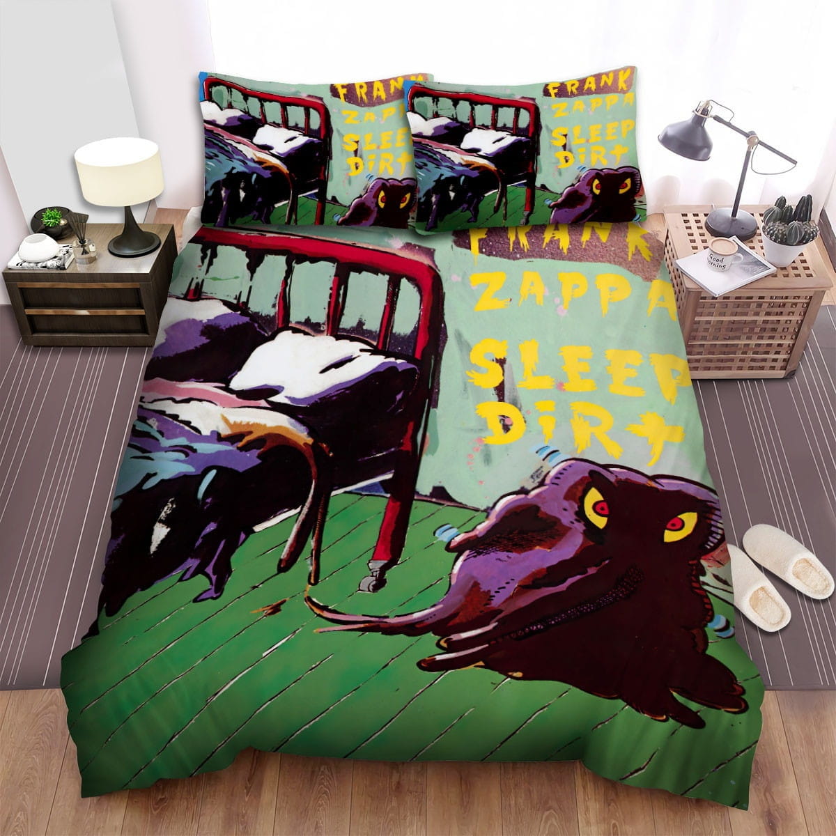 Frank Zappa Sleep Dirt Bedding Set, Gift For Christmas, Birthday, Thanksgiving