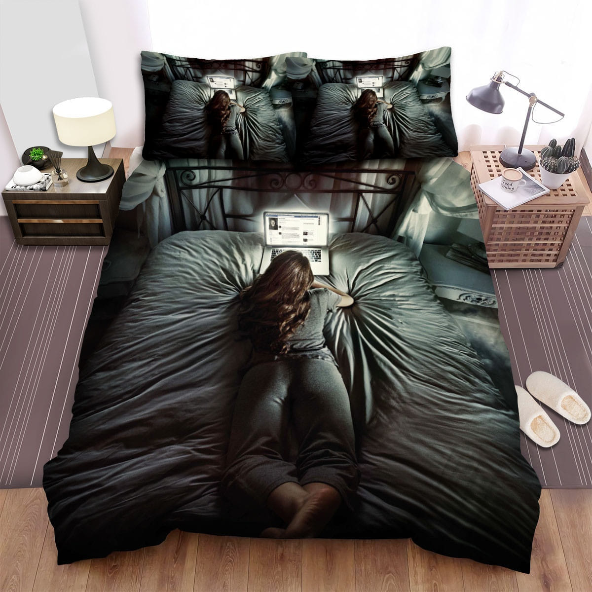 Friend Request (2016) Decorative Bedding Sets with Duvet Cover, Flatsheet, Pillowcases