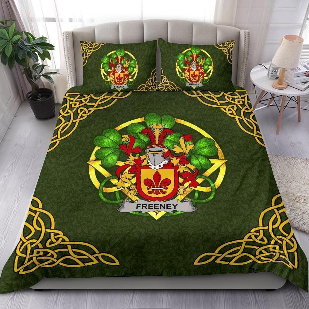 Freeney Ireland Decorative Bedding Sets with Duvet Cover, Flatsheet, Pillowcases