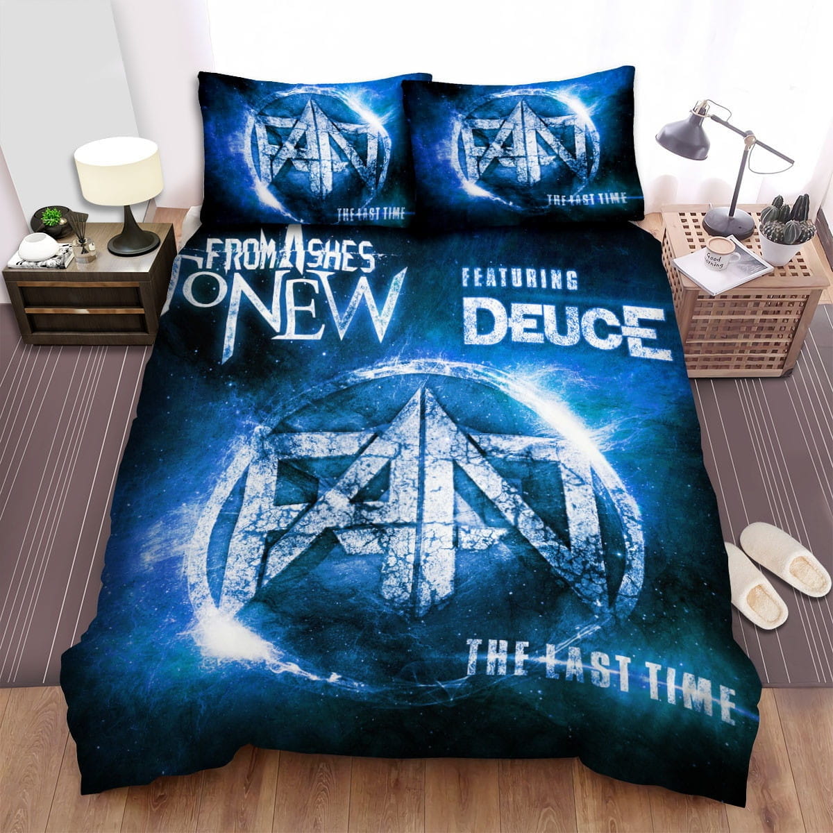 From Ashes To New Deuce Bedding Sets, Flatsheet Gift For Wife, Husband, Besties