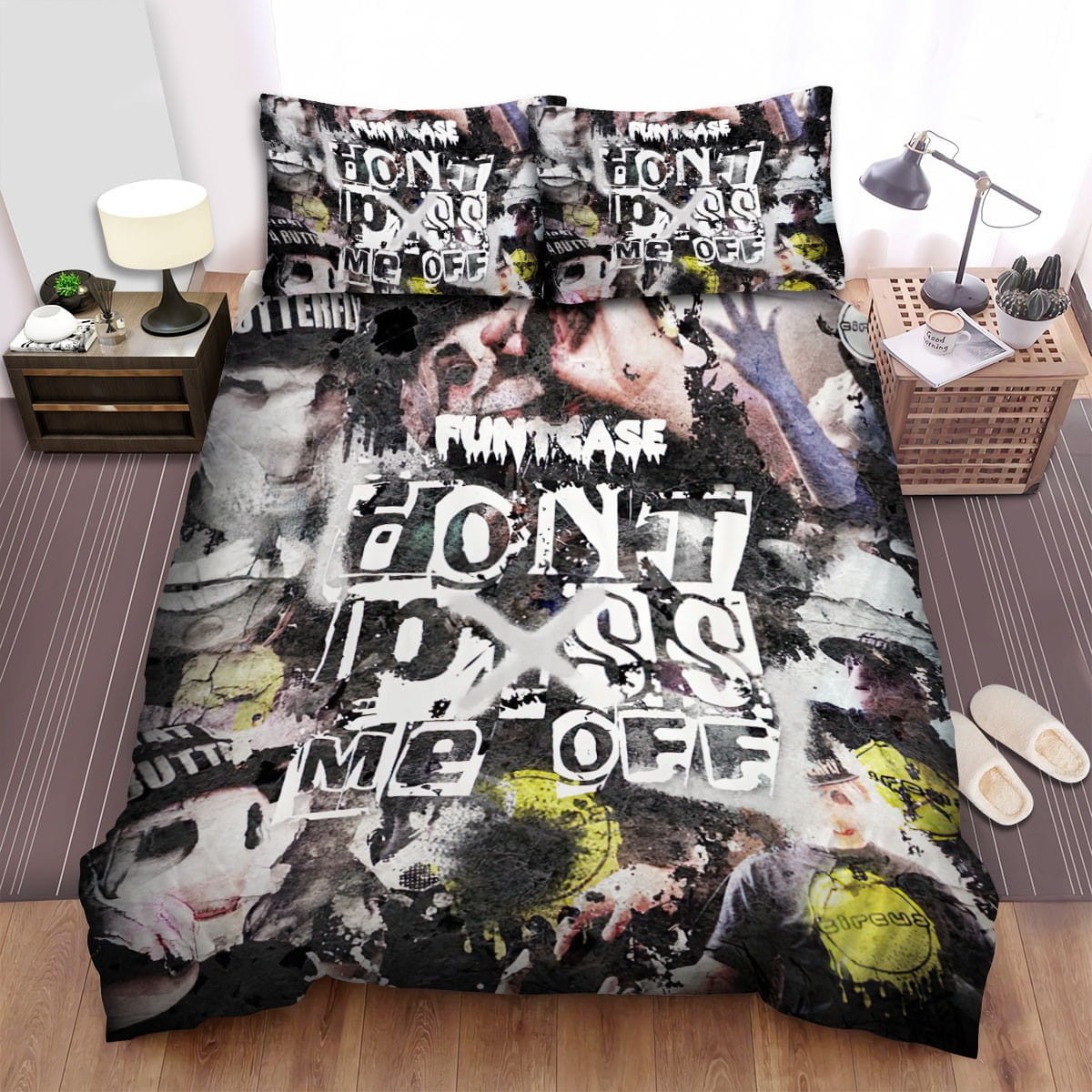 Funtcase Me Off Bedding Set, Gift For Christmas, Birthday, Thanksgiving