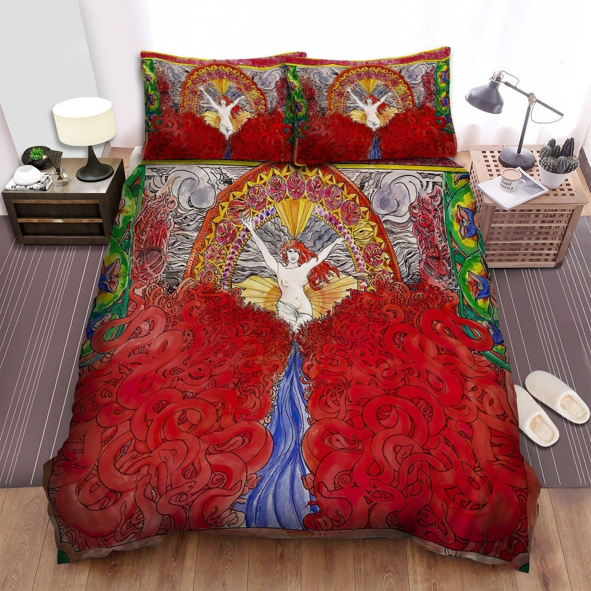 Fucked Up Hidden World Bedding Set, Gift For Christmas, Birthday, Thanksgiving