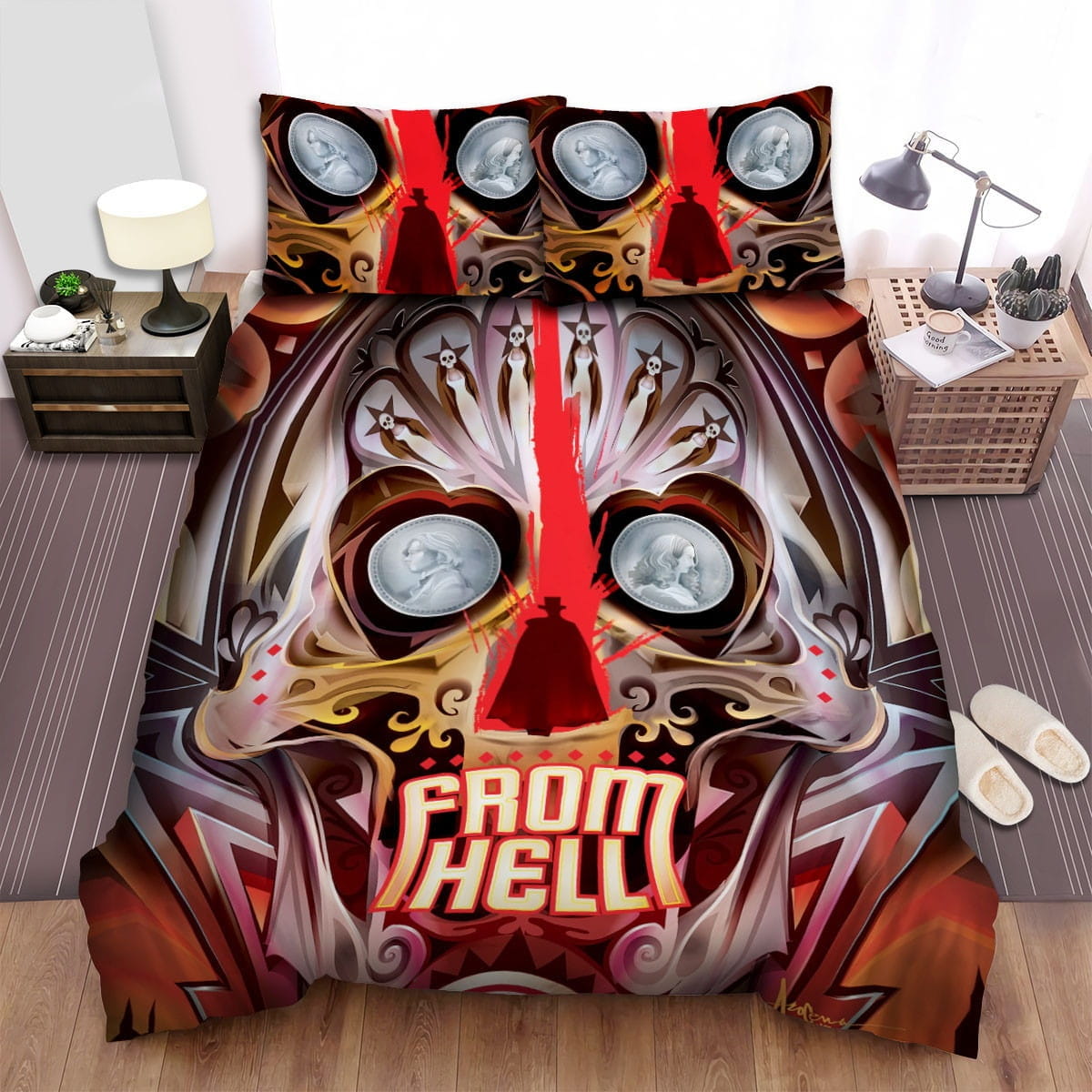 From Hell Movie Art 1 Bedding Sets Duvet Cover, Flatsheet, Pillowcases Perfect Gift For Fans