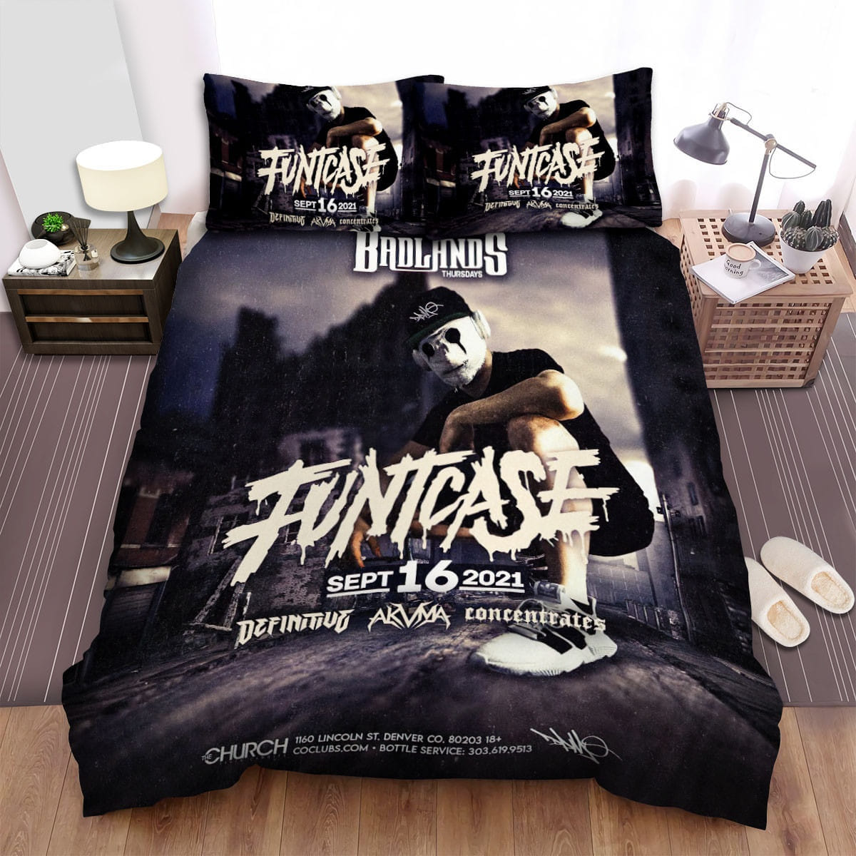Funtcase Funtcase Bedding Sets, Flatsheet Gift For Christmas, Thanksgiving, Halloween
