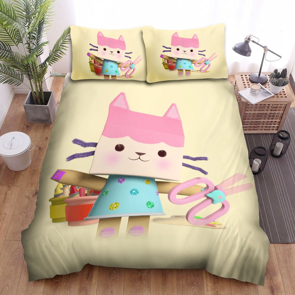 Gabbys Dollhouse Baby Box Bedding Sets Duvet Cover, Flatsheet, Pillowcase For Your Lover