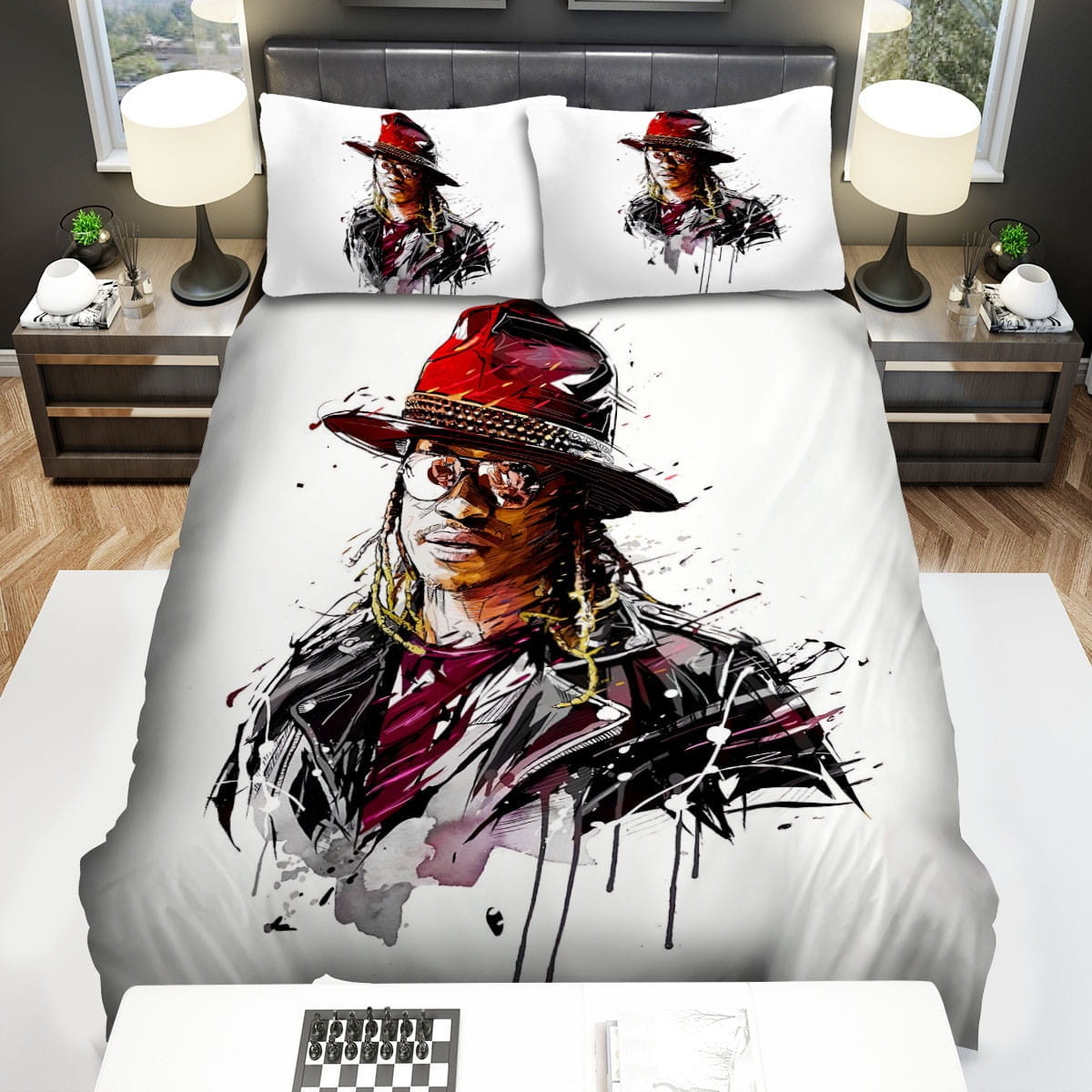 Future Portrait Art Bedding Sets Duvet Cover, Flatsheet, Pillowcases For Every Bedroom