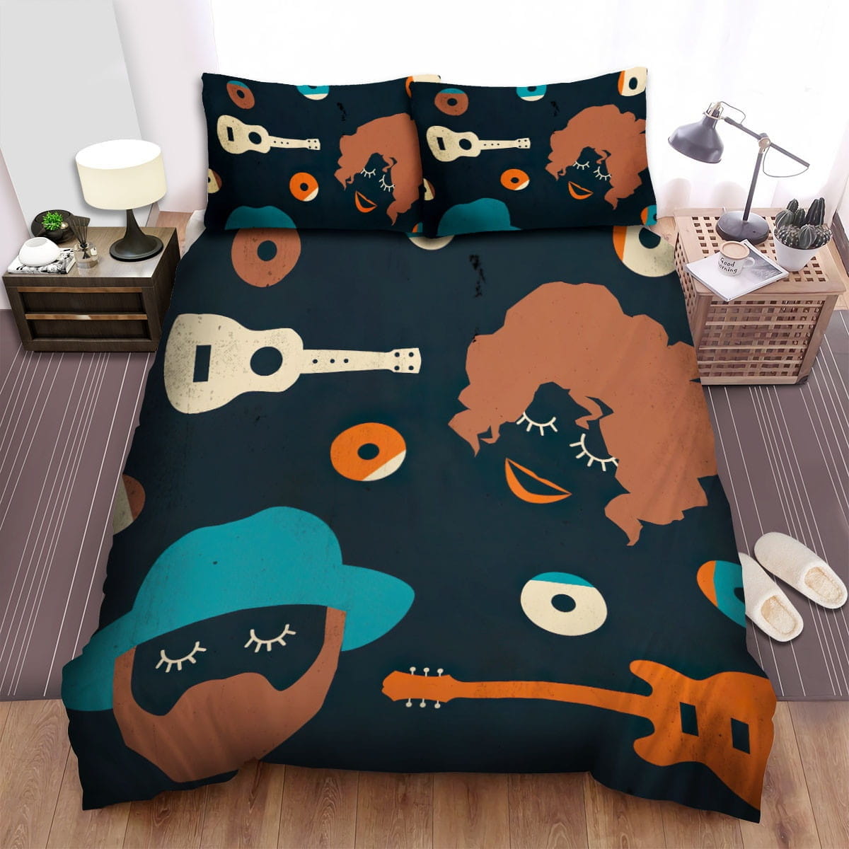 Gary Clark Jr. Beard Bedding Sets Duvet Cover, Flatsheet, Pillowcase For Your Lover
