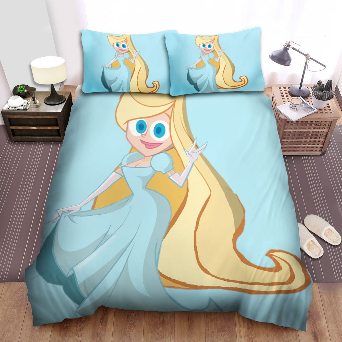 Gawayn Princess Gwendolyn Bedding Sets, Flatsheet Gift For Wife, Husband, Besties