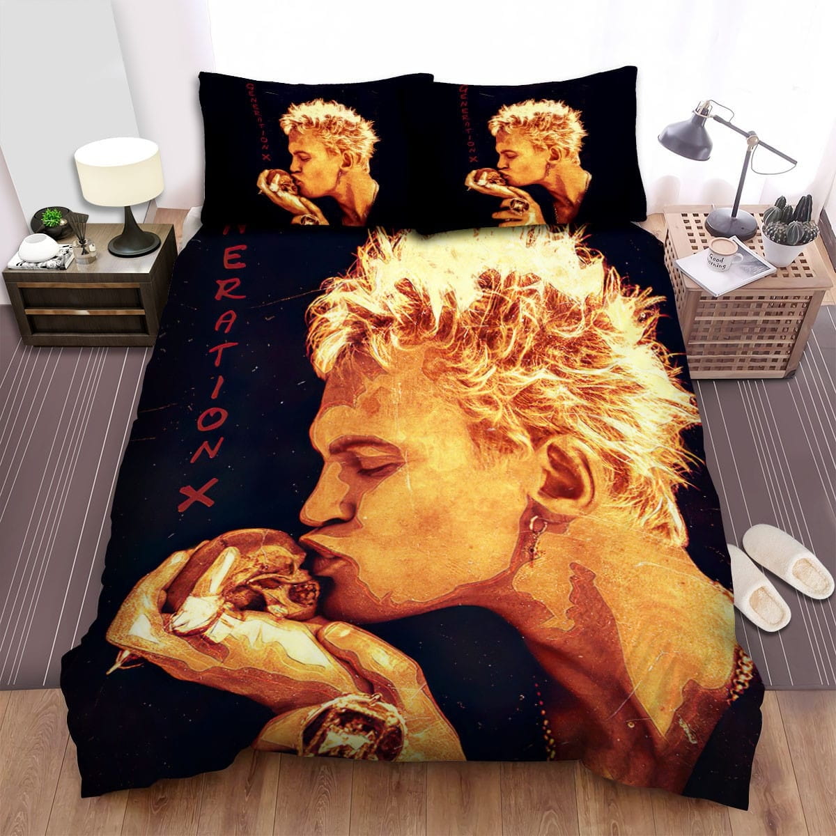 Generation X Kissing Apple Bedding Sets Duvet Cover, Flatsheet, Pillowcases For Every Bedroom