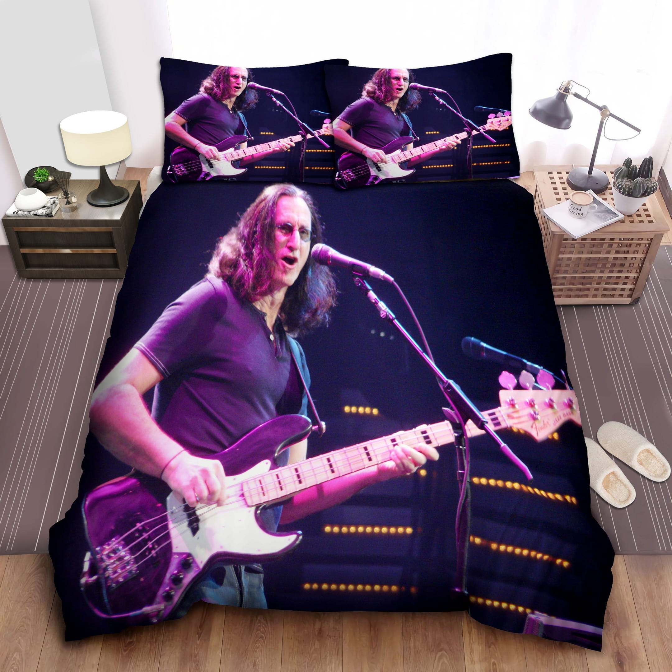 Geddy Lee Bedding Sets Duvet Cover, Flatsheet, Pillowcase For Your Lover