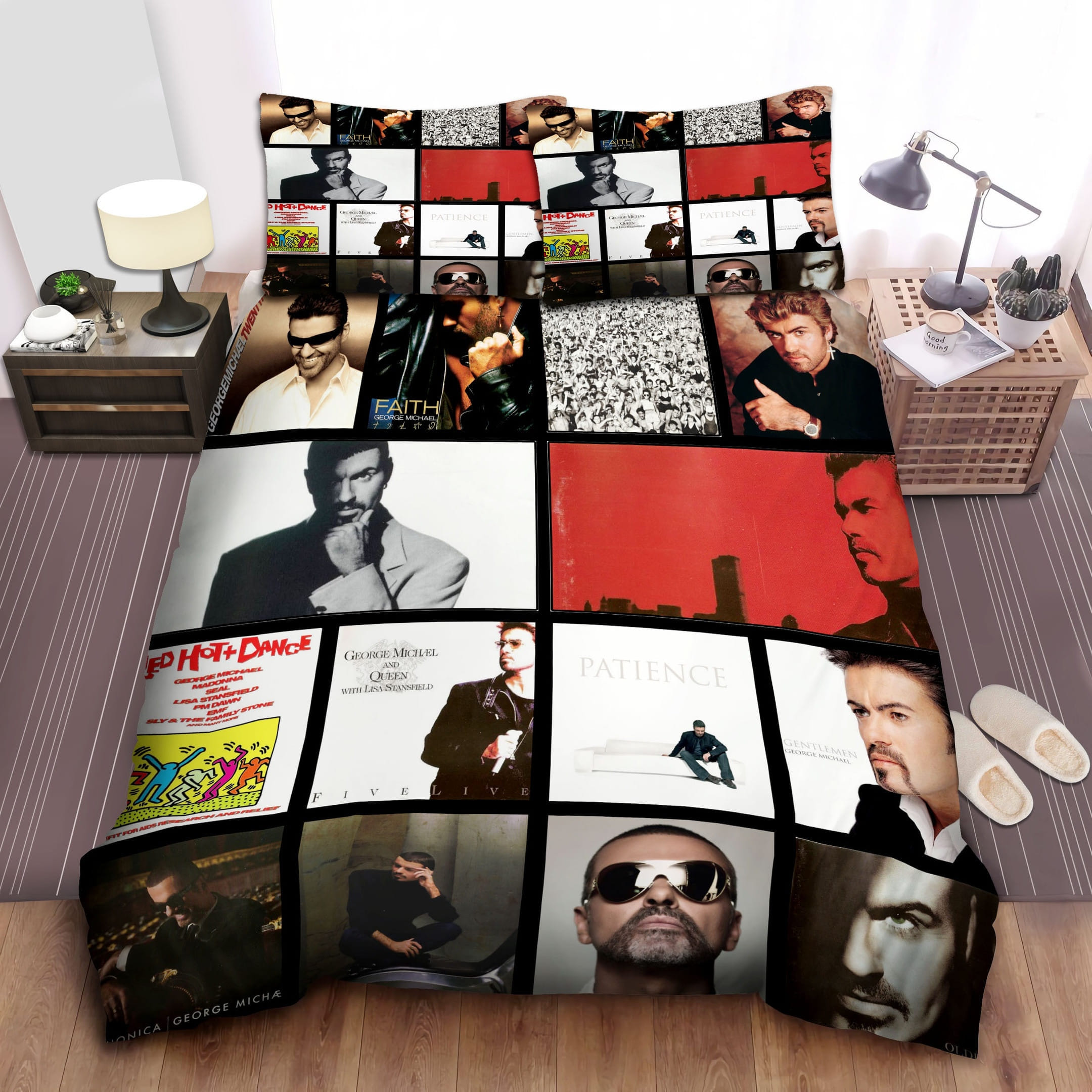 George Michael Bedding Sets Duvet Cover, Flatsheet, Pillowcase For Your Lover