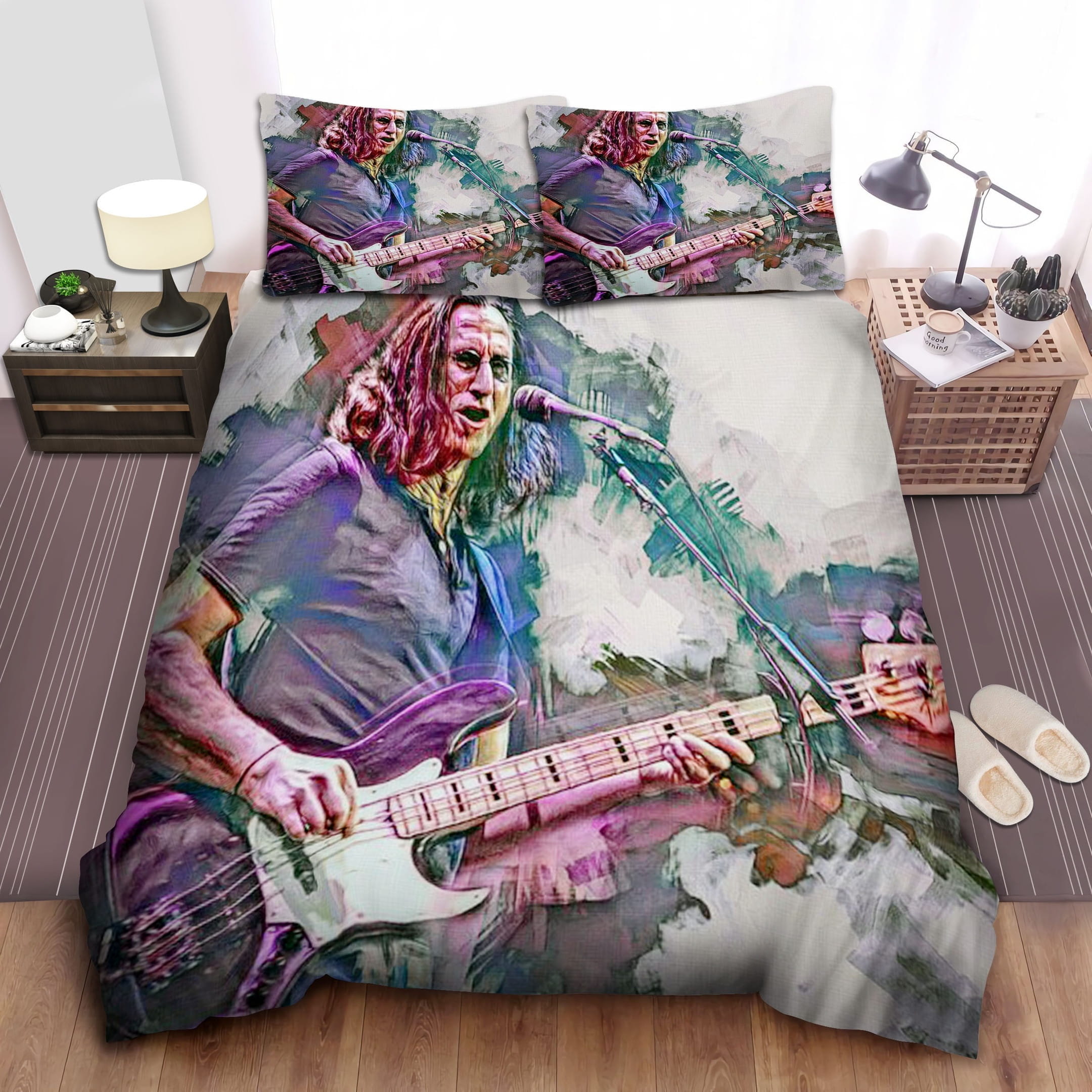 Geddy Lee Bedding Sets Duvet Cover, Flatsheet, Pillowcases For Every Bedroom