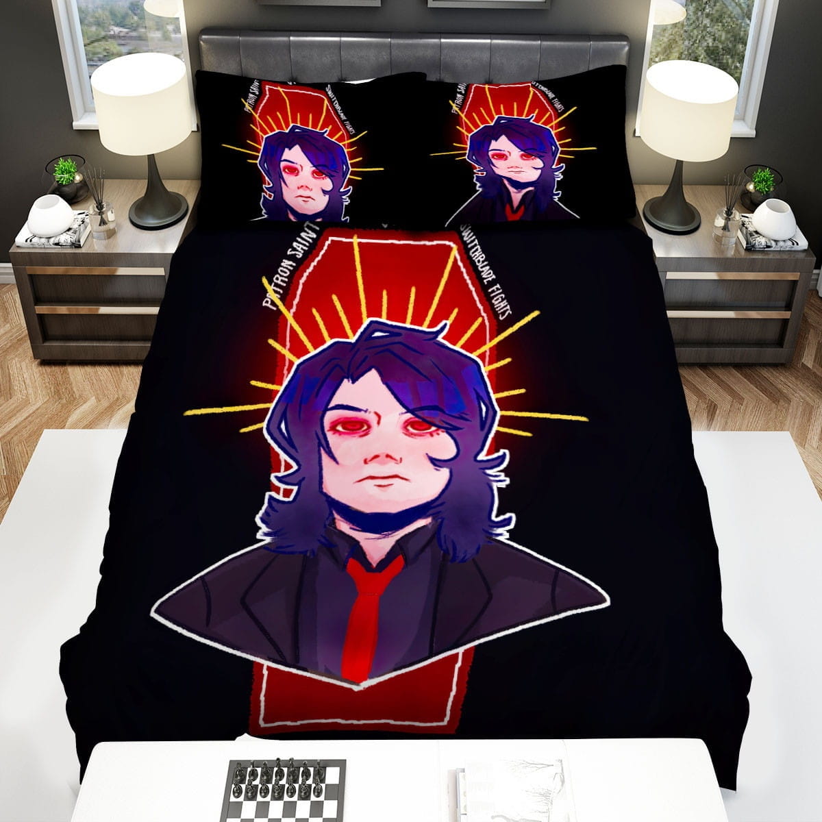 Gerard Way Bedding Set, Gift For Christmas, Birthday, Thanksgiving