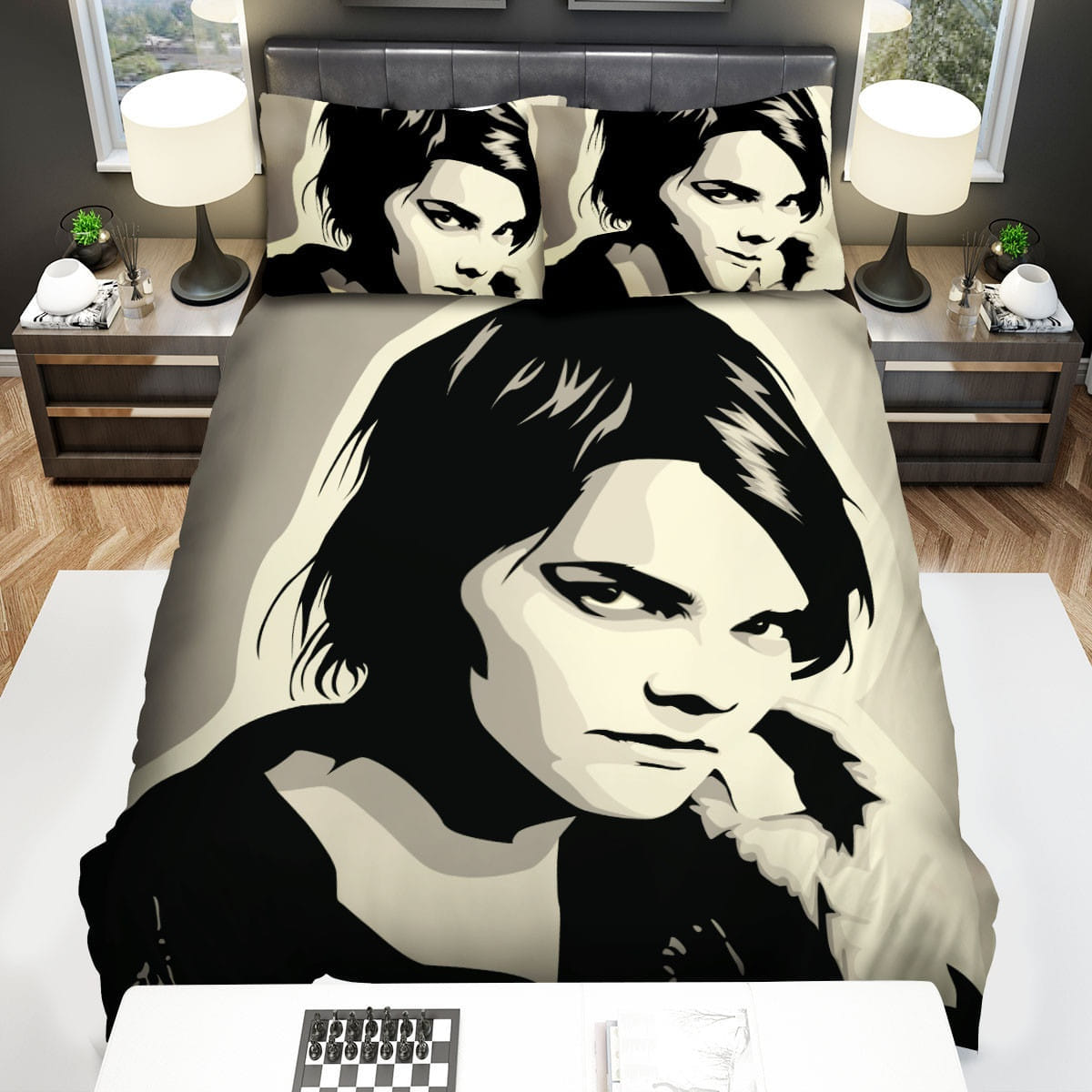 Gerard Way Bedding Sets Duvet Cover, Flatsheet, Pillowcases For Every Bedroom