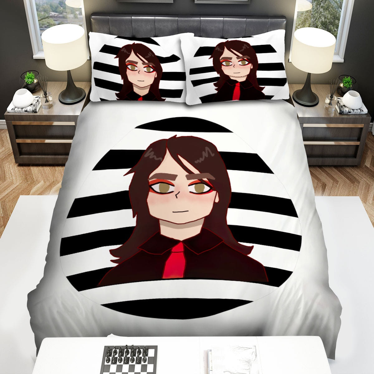 Gerard Way Bedding Sets Duvet Cover, Flatsheet, Pillowcases Perfect Gift For Fans