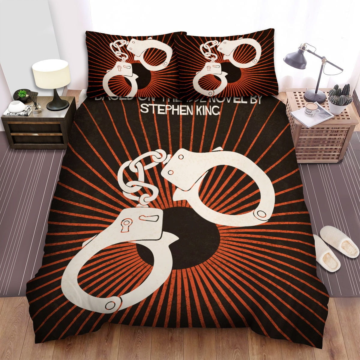 Geralds Game Handcuffs Bedding Sets Duvet Cover, Flatsheet, Pillowcase For Your Lover