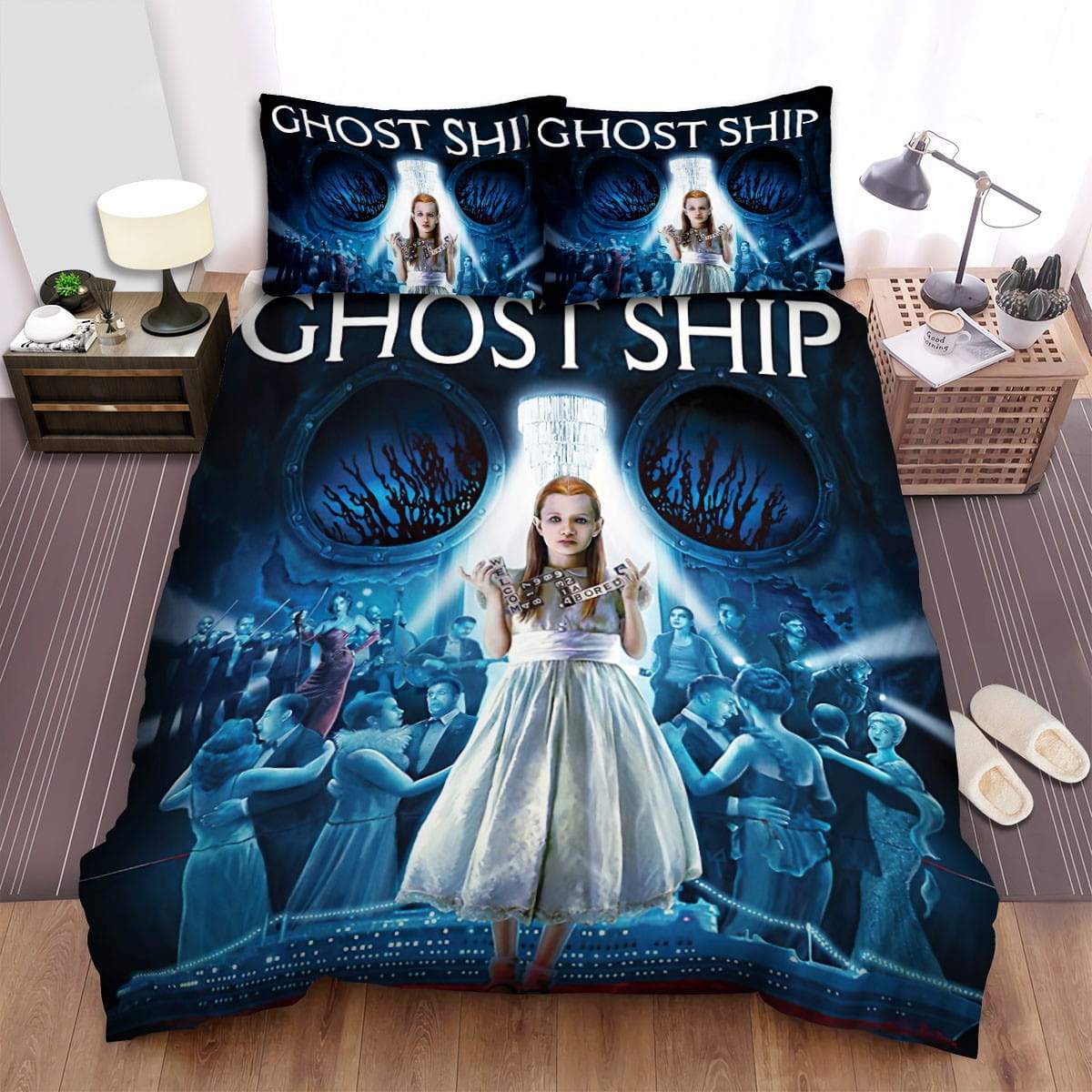 Ghost Ship Movie Poster 1 Bedding Set, Gift For Christmas, Birthday, Thanksgiving