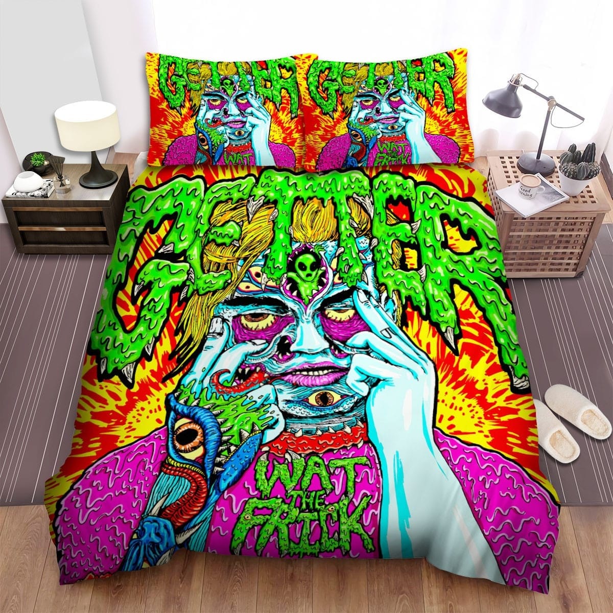 Getter Art Photo Cool Bedding Sets Duvet Cover, Flatsheet, Pillowcases Perfect Gift For Fans