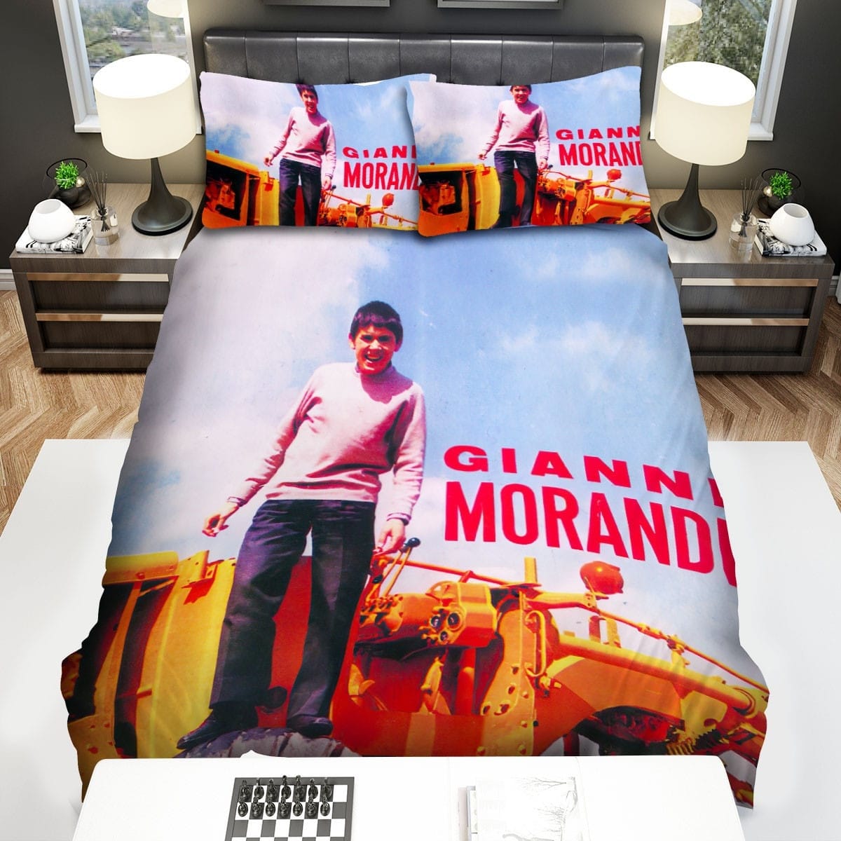 Gianni Morandi 1963 Bedding Sets Duvet Cover, Flatsheet, Pillowcases Perfect Gift For Fans