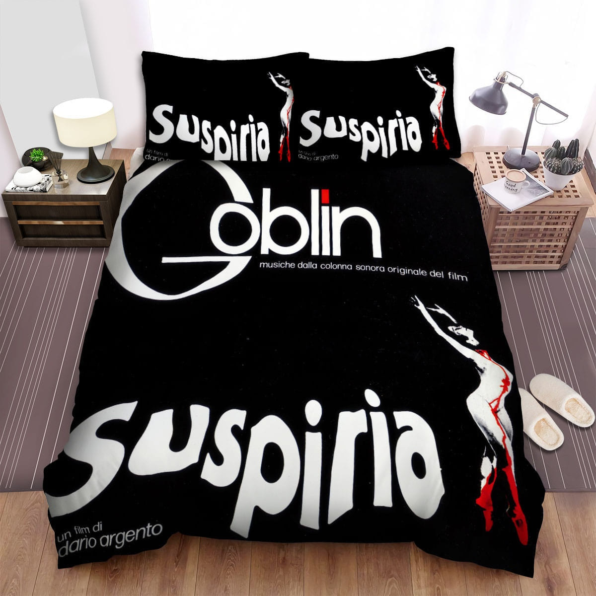 Goblin Suspiria Bedding Sets Duvet Cover, Flatsheet, Pillowcases Perfect Gift For Fans