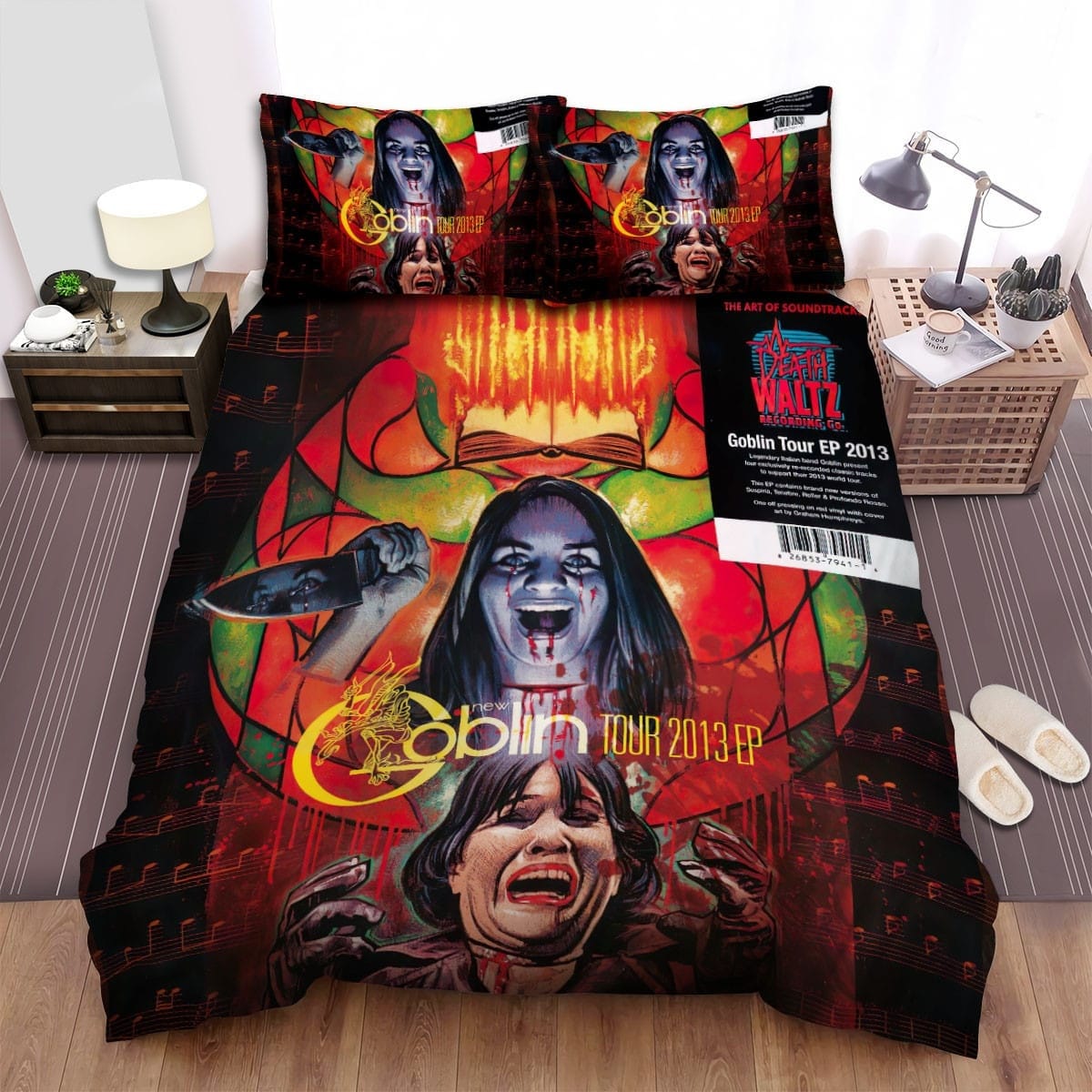 Goblin Tour 2013 Cover Decorative Bedding Sets with Duvet Cover, Flatsheet, Pillowcases