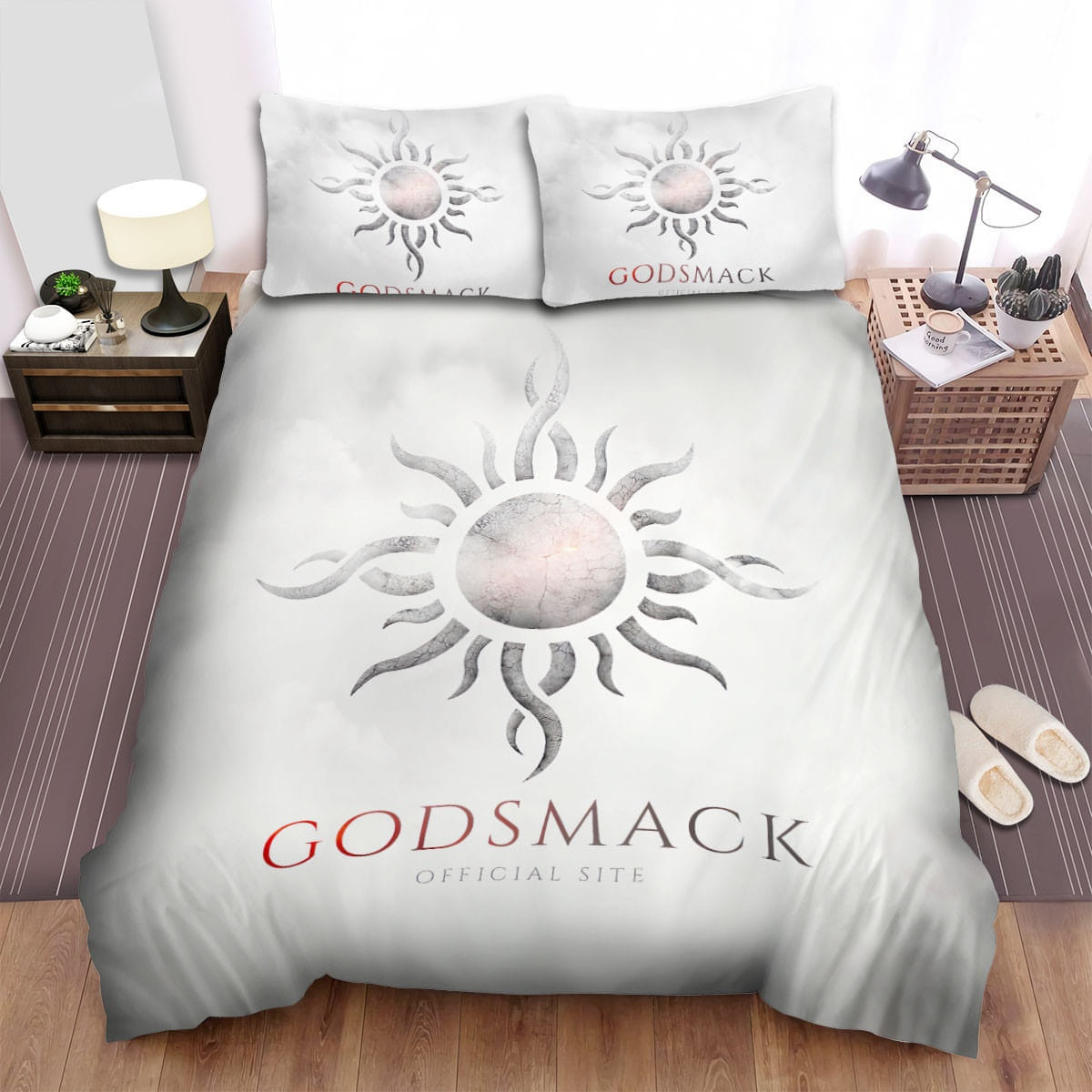 Godsmack Official Site Bedding Sets Duvet Cover, Flatsheet, Pillowcase For Your Lover