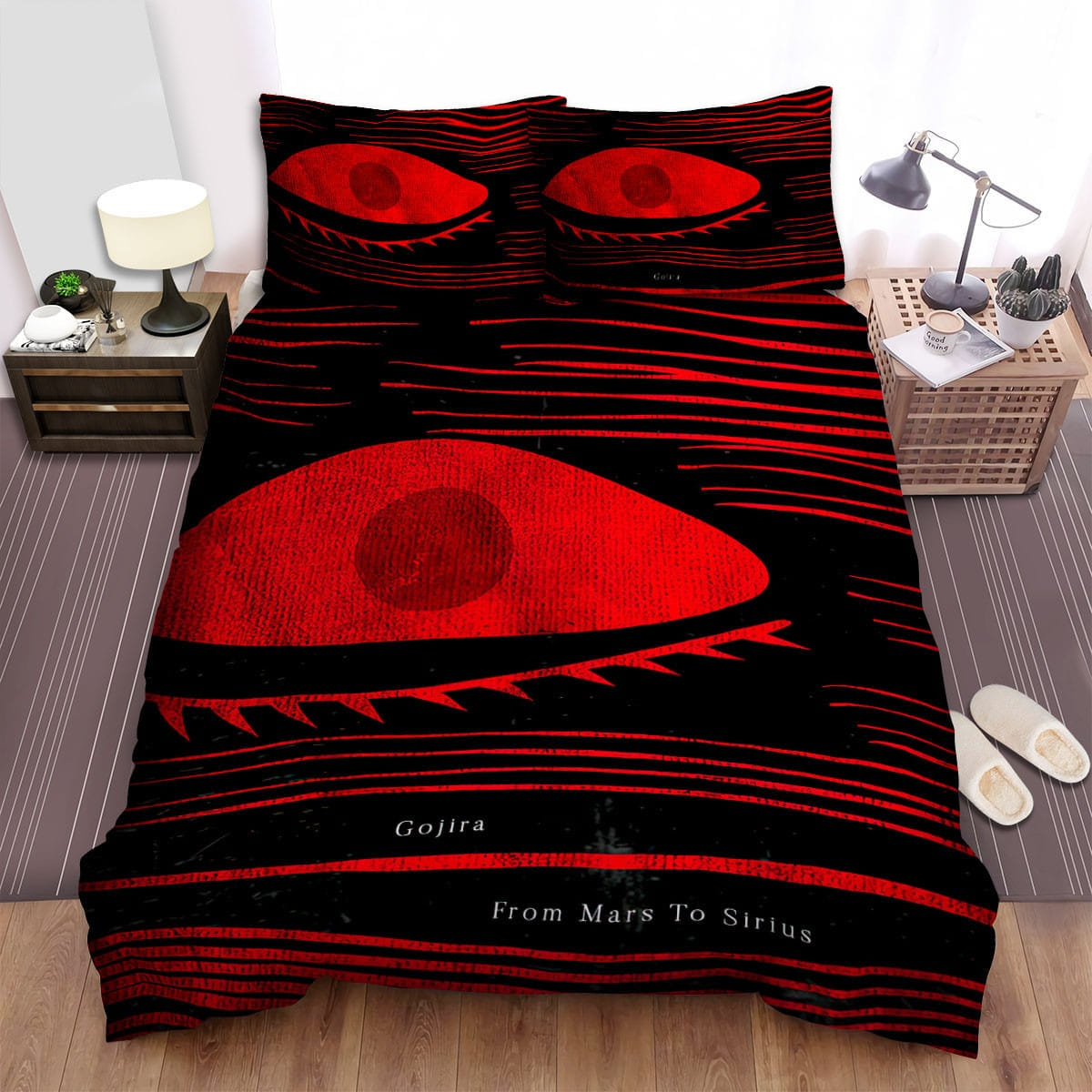 Gojira Music Bedding Sets Duvet Cover, Flatsheet, Pillowcase For Your Lover