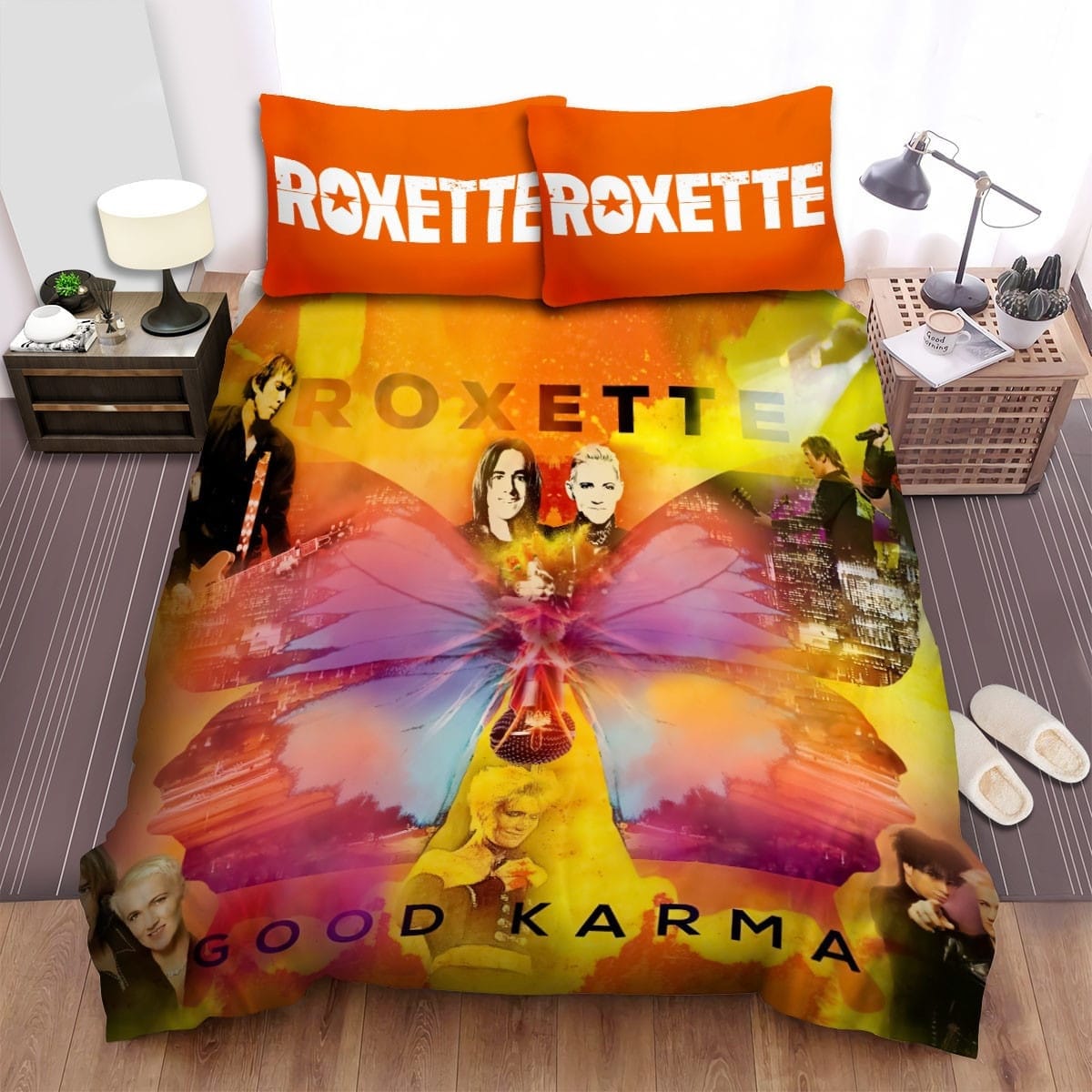 Good Karma Roxette Bedding Sets Duvet Cover, Flatsheet, Pillowcase For Your Lover