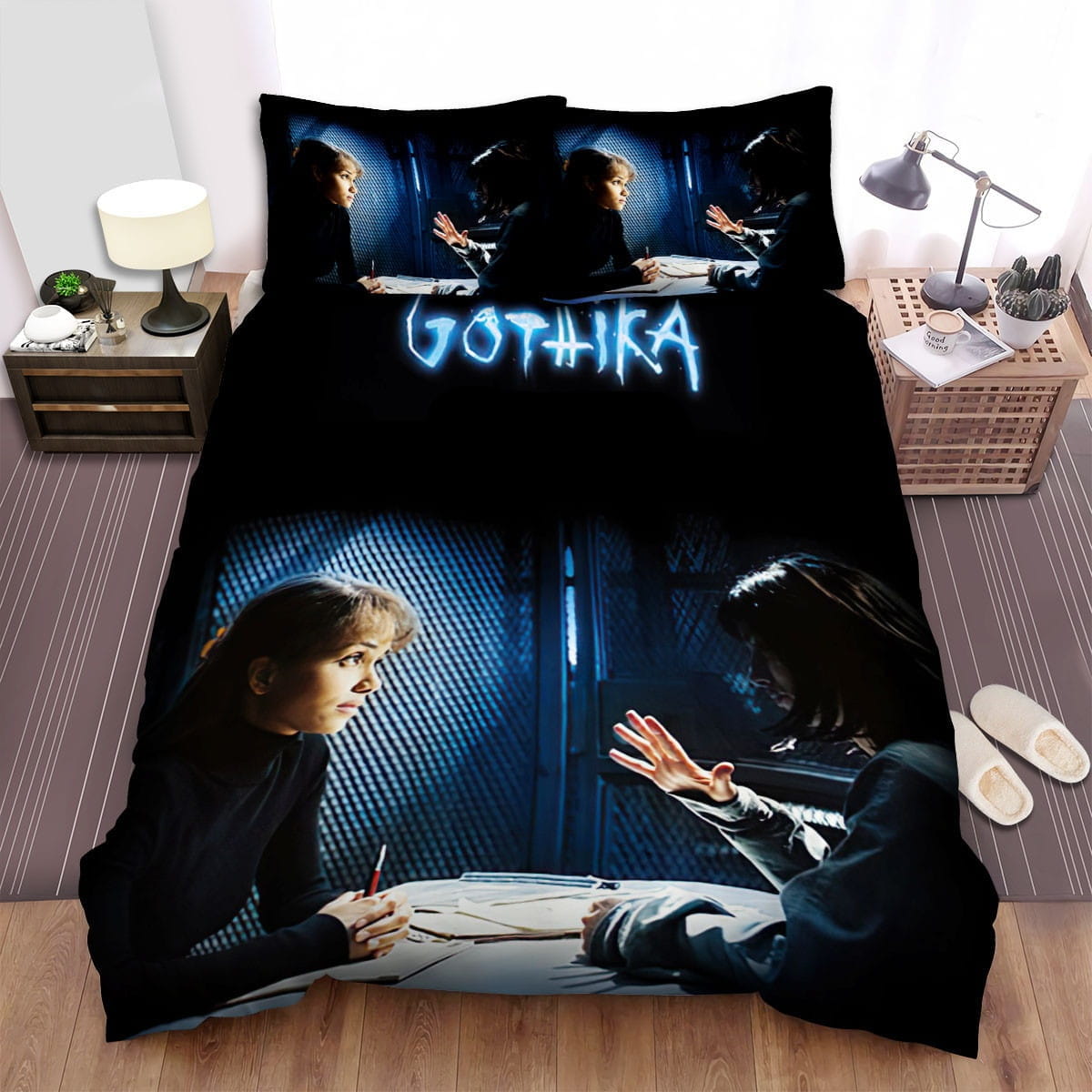 Gothika Wallpaper Art Bedding Sets Duvet Cover, Flatsheet, Pillowcases Perfect Gift For Fans