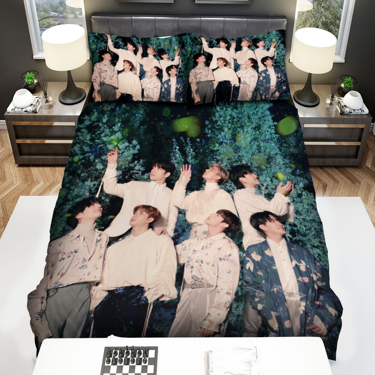 Got7 Miracle Wallpaper Bedding Sets Duvet Cover, Flatsheet, Pillowcase For Your Lover