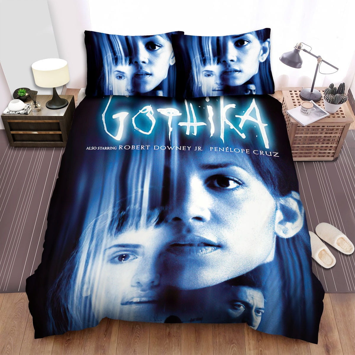 Gothika Movie Poster 2 Bedding Sets, Flatsheet Gift For Wife, Husband, Besties
