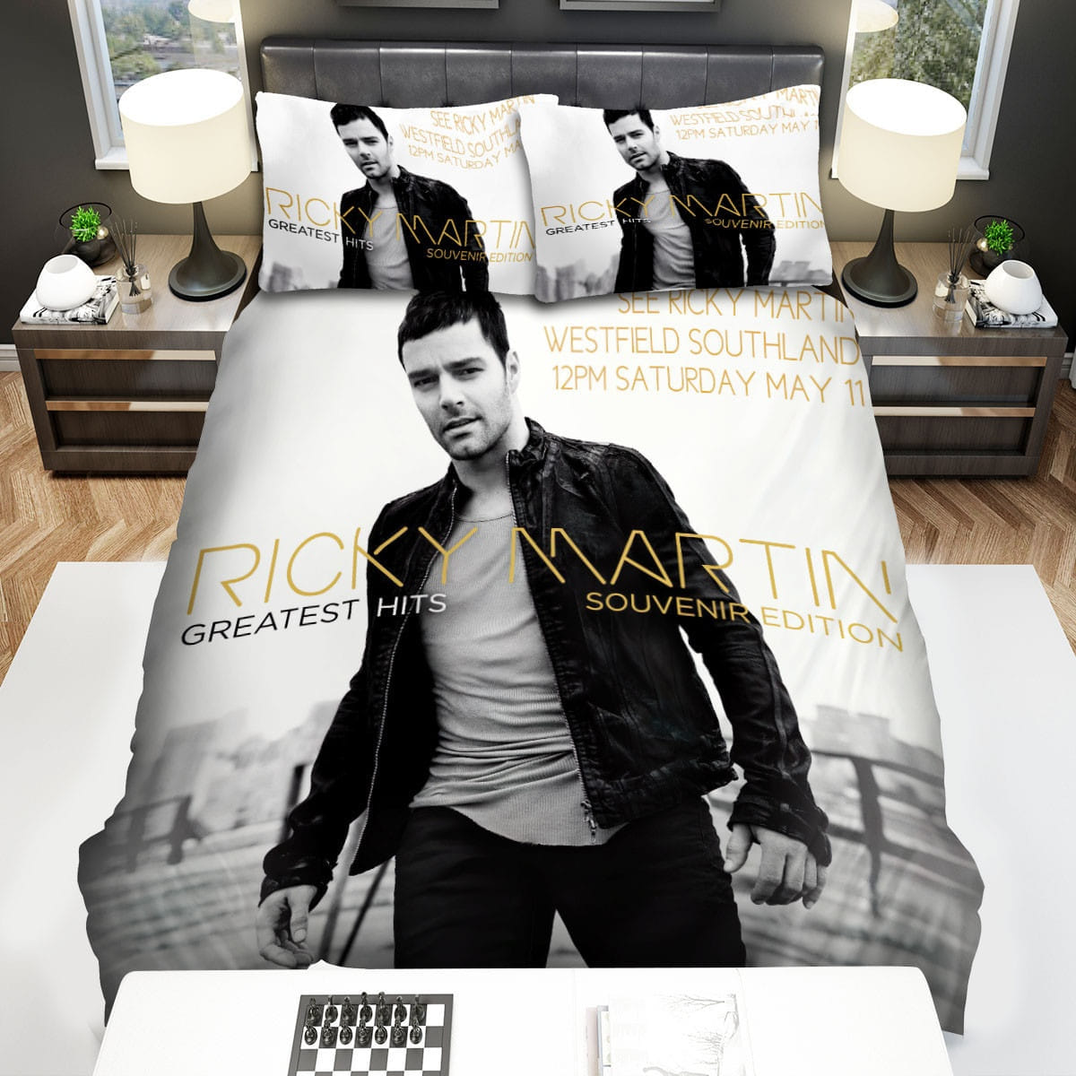 Greatest Hits Ricky Martin Bedding Sets Duvet Cover, Flatsheet, Pillowcases For Every Bedroom