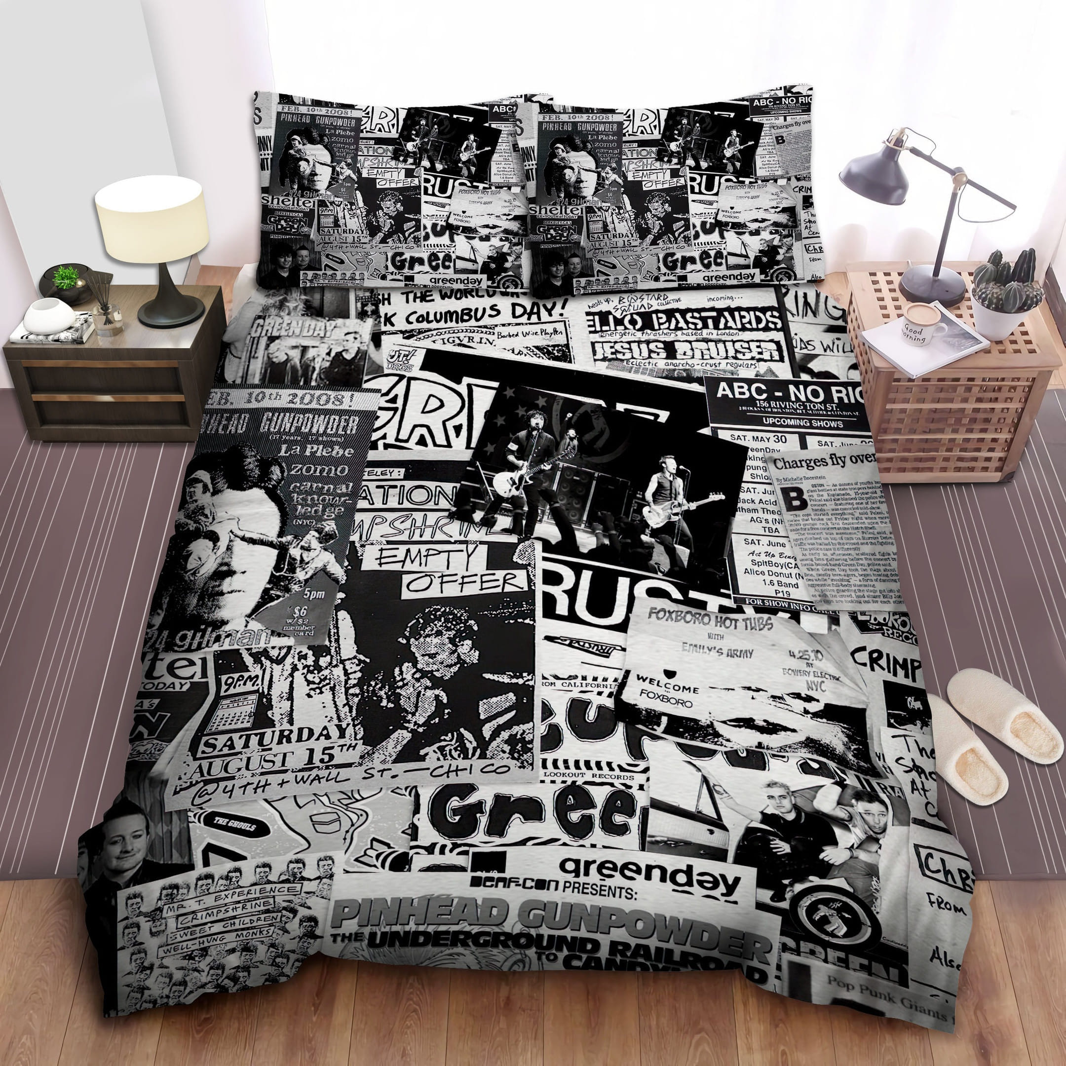Green Class 13 Day Bedding Sets Duvet Cover, Flatsheet, Pillowcases Perfect Gift For Fans