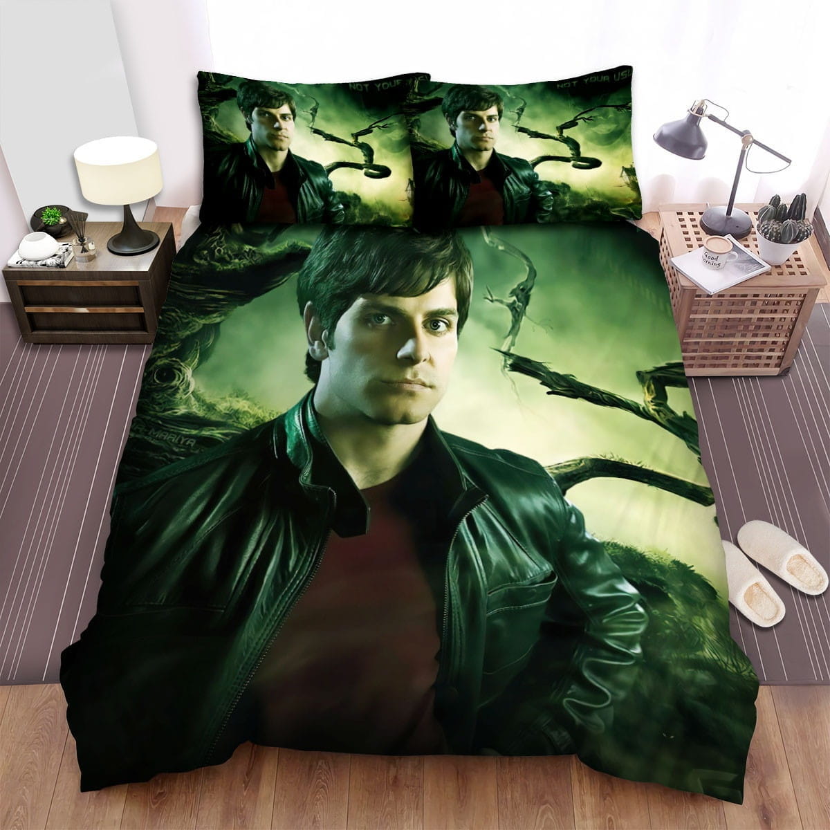Grimm Scary House Bedding Sets, Flatsheet Gift For Wife, Husband, Besties