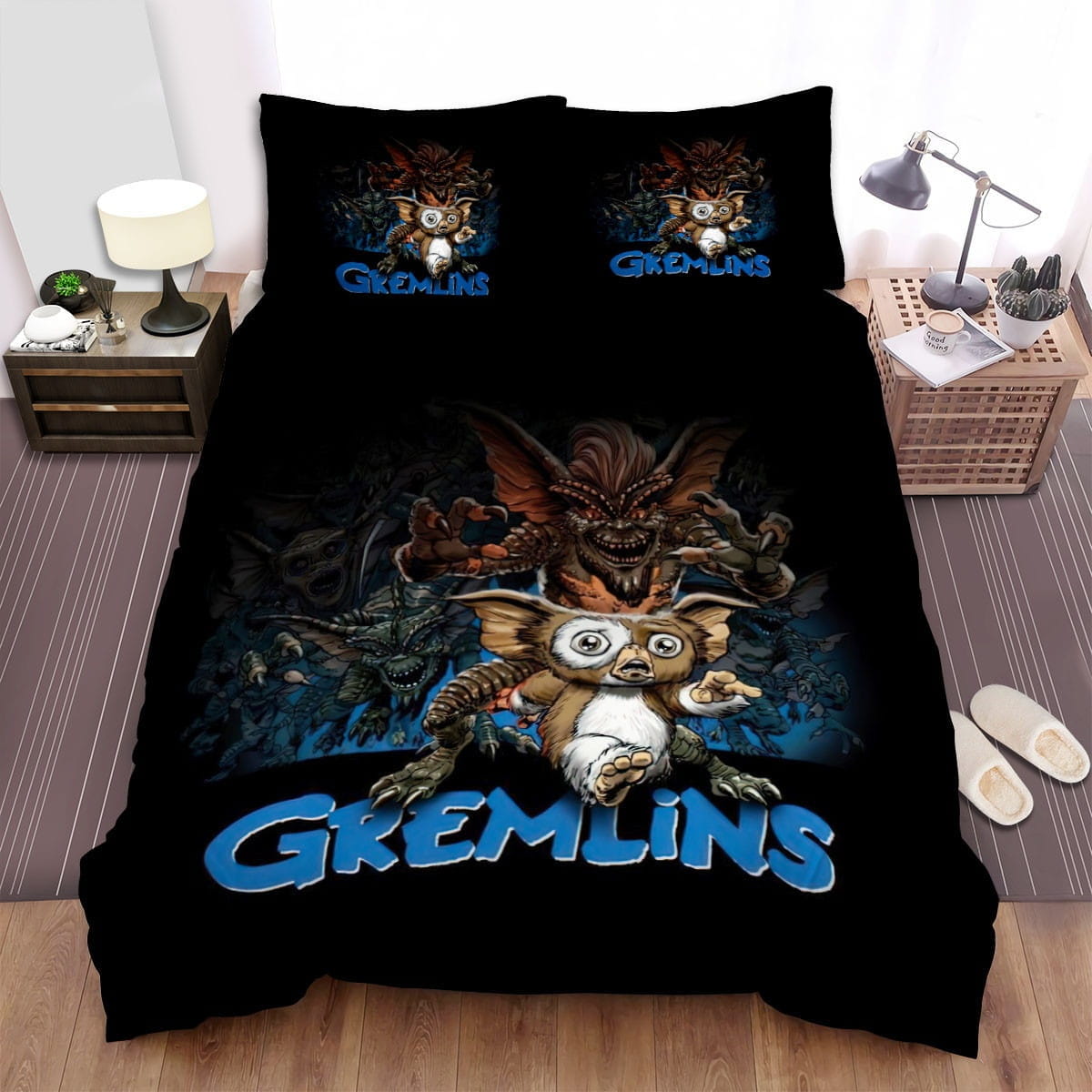 Gremlins Movie Poster 5 Bedding Sets, Flatsheet Gift For Christmas, Thanksgiving, Halloween