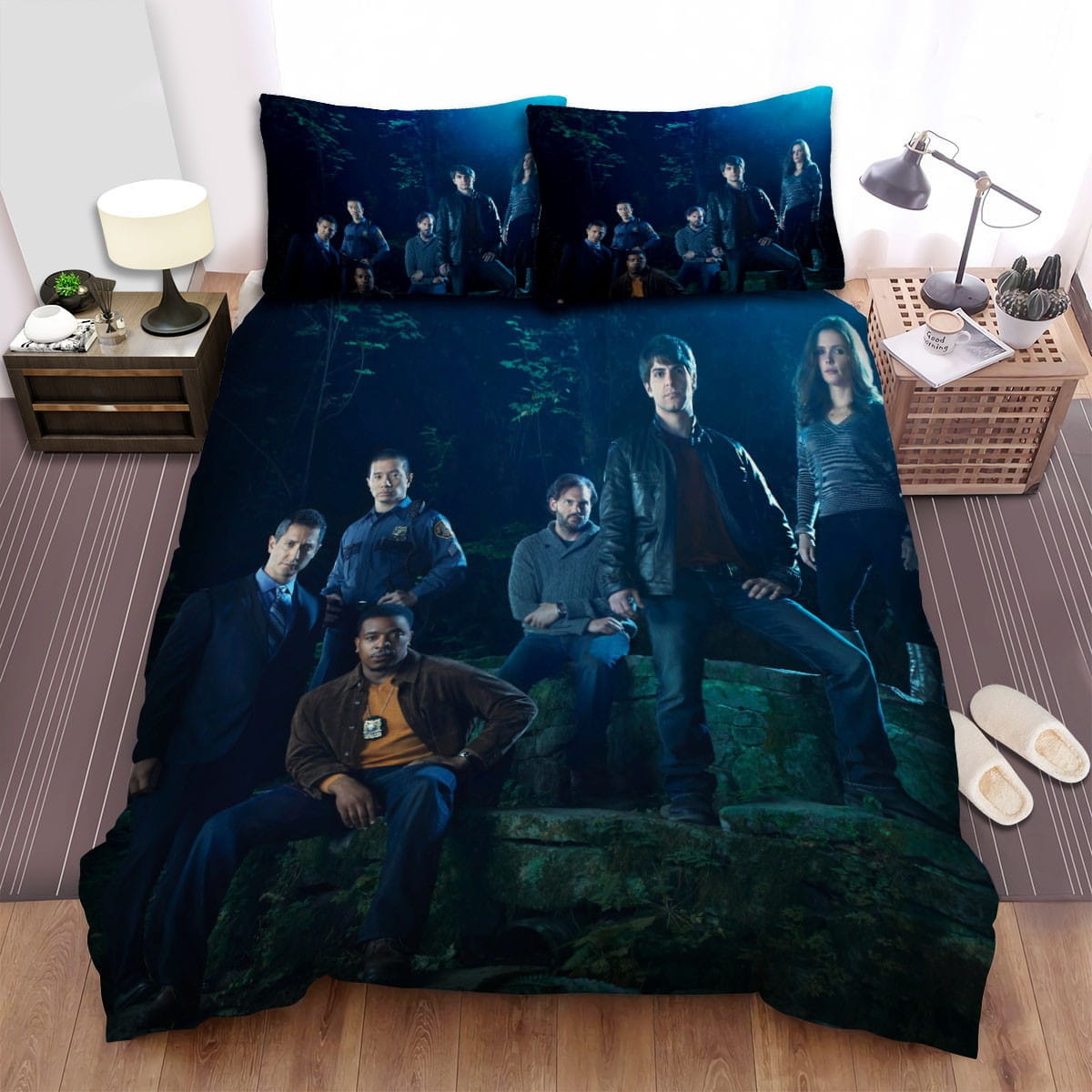 Grimm Darkness Bedding Set, Gift For Christmas, Birthday, Thanksgiving