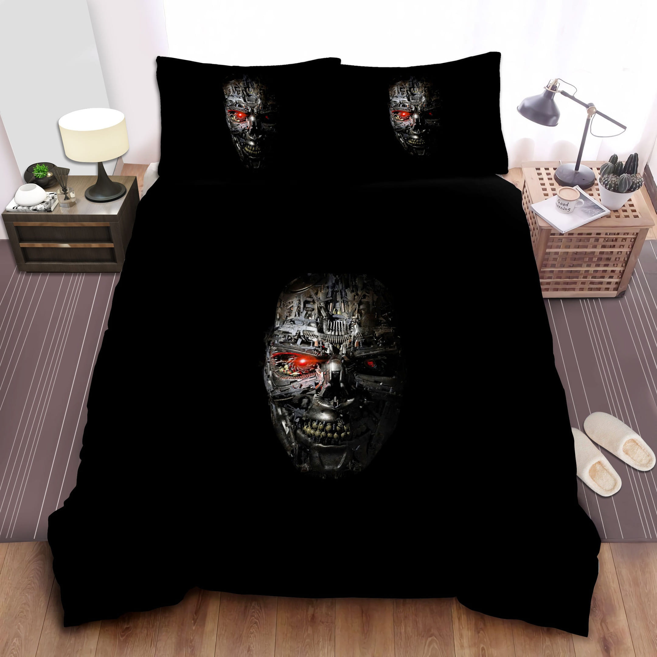Grenade Teeth Decorative Bedding Sets with Duvet Cover, Flatsheet, Pillowcases