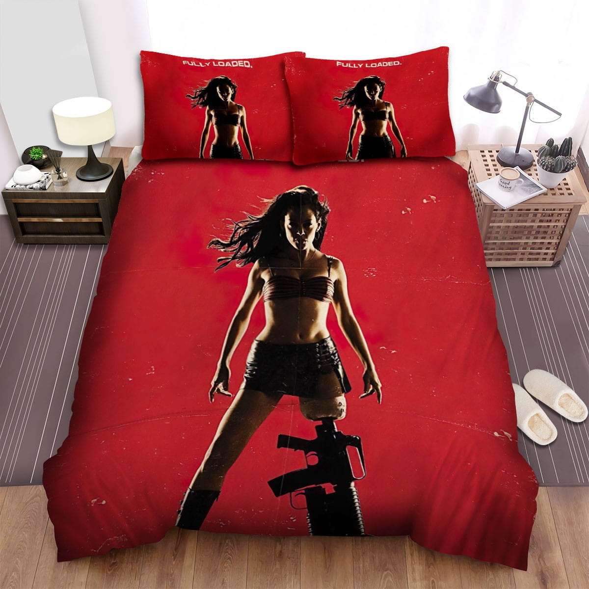 Grindhouse Poster 3 Bedding Sets, Flatsheet Gift For Christmas, Thanksgiving, Halloween