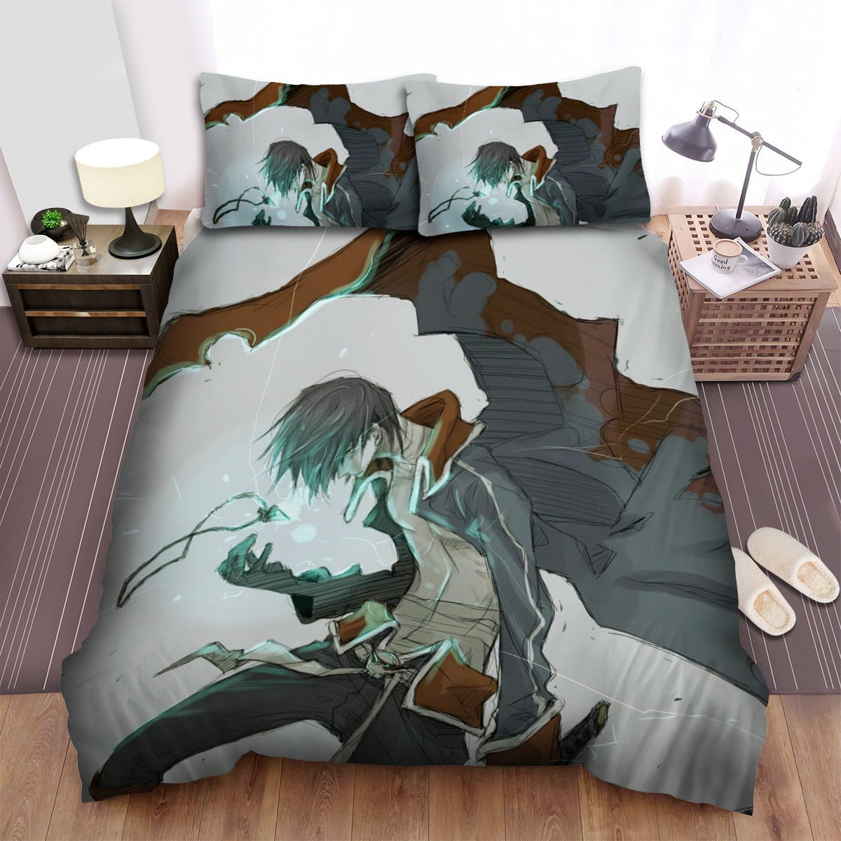 Gurren Lagann Simon Art Bedding Sets Duvet Cover, Flatsheet, Pillowcases For Every Bedroom