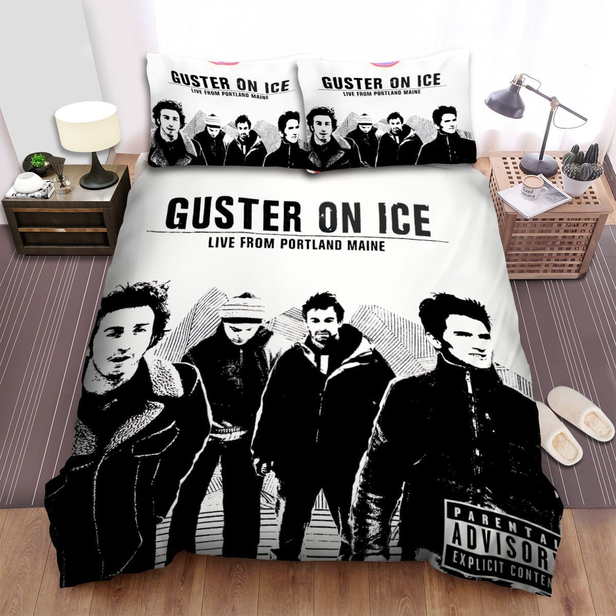 Guster On Ice Album Cover Bedding Sets Duvet Cover, Flatsheet, Pillowcases For Every Bedroom