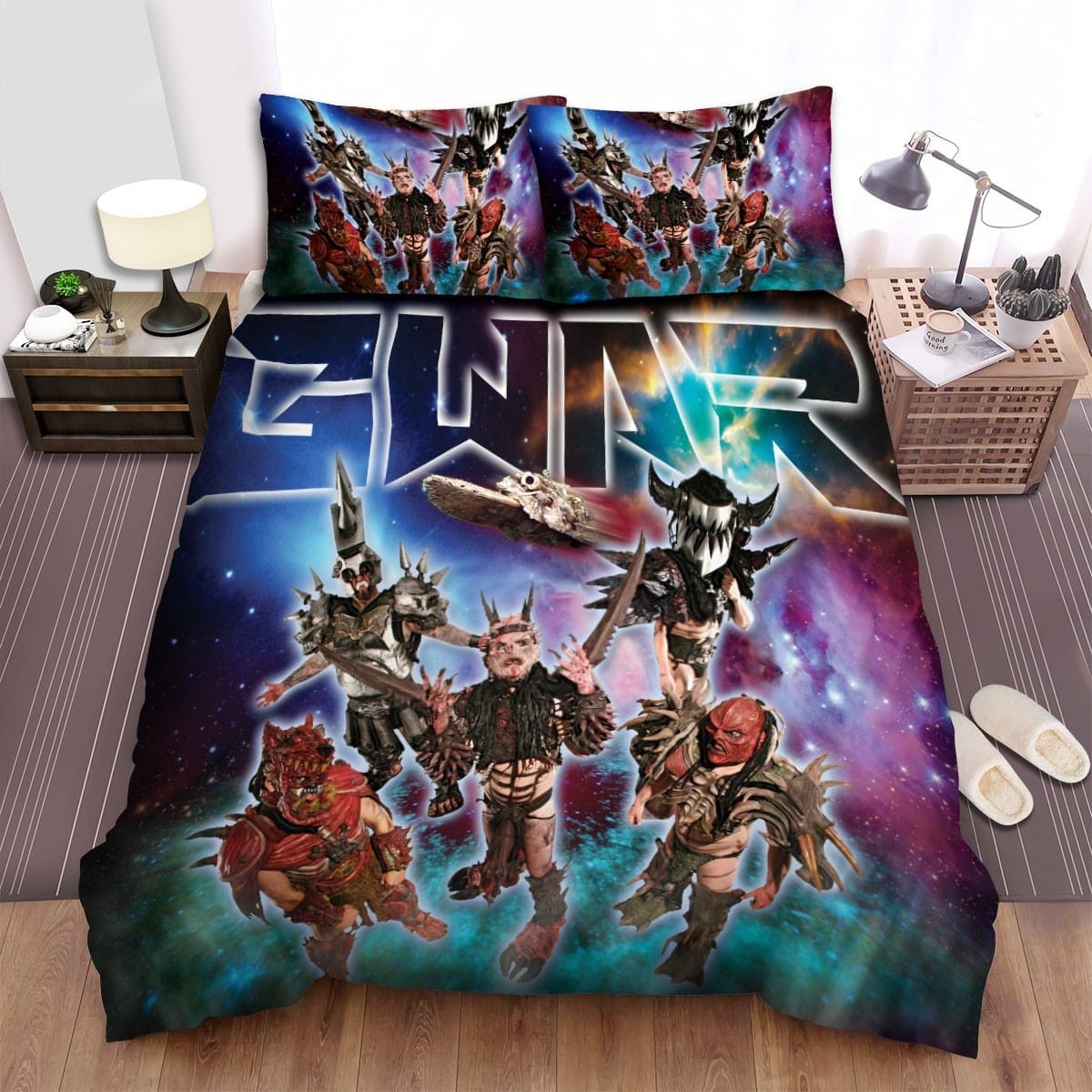 Gwar Music Galaxy Bedding Sets Duvet Cover, Flatsheet, Pillowcases For Every Bedroom