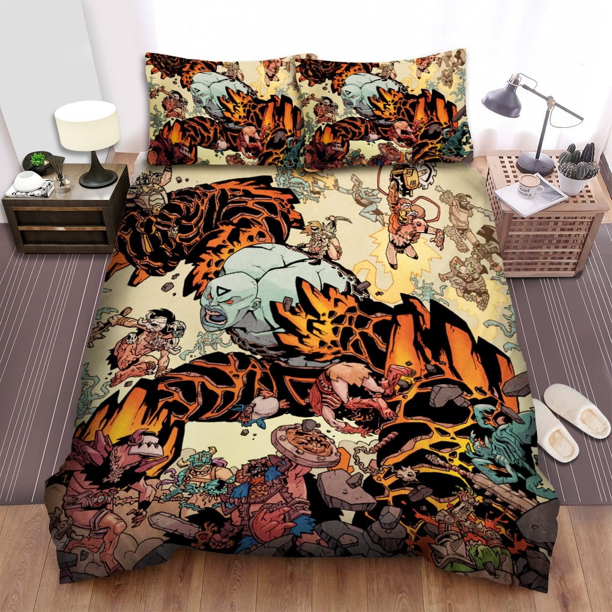 Gwar Music Beyond Hel Decorative Bedding Sets with Duvet Cover, Flatsheet, Pillowcases