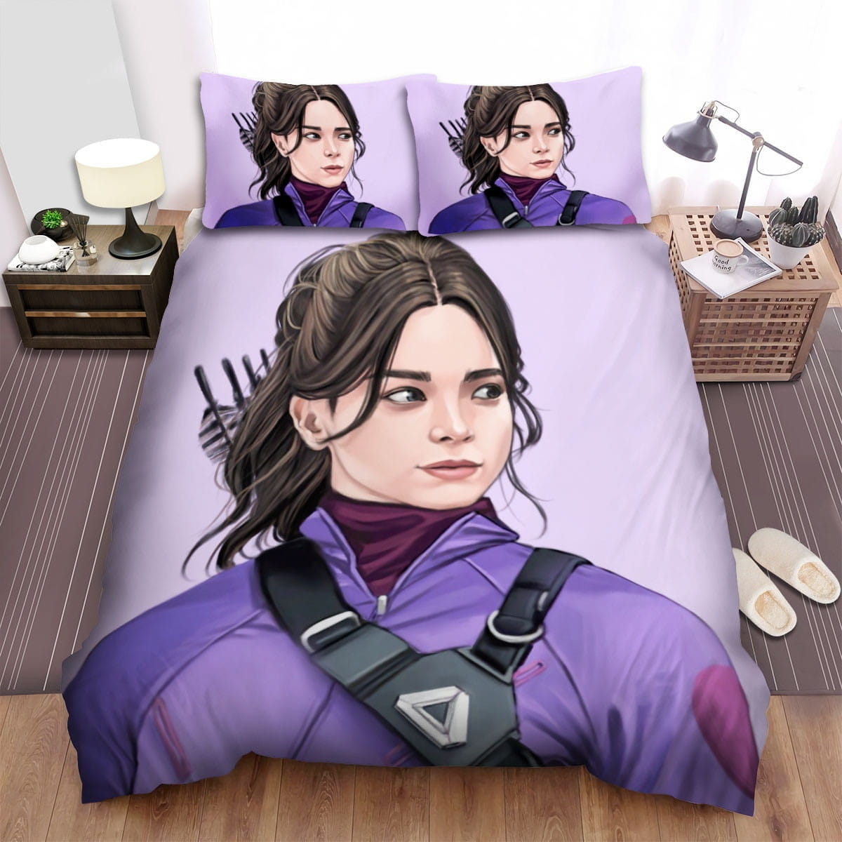 Hailee Steinfeld Arrows Bedding Sets, Flatsheet Gift For Christmas, Thanksgiving, Halloween