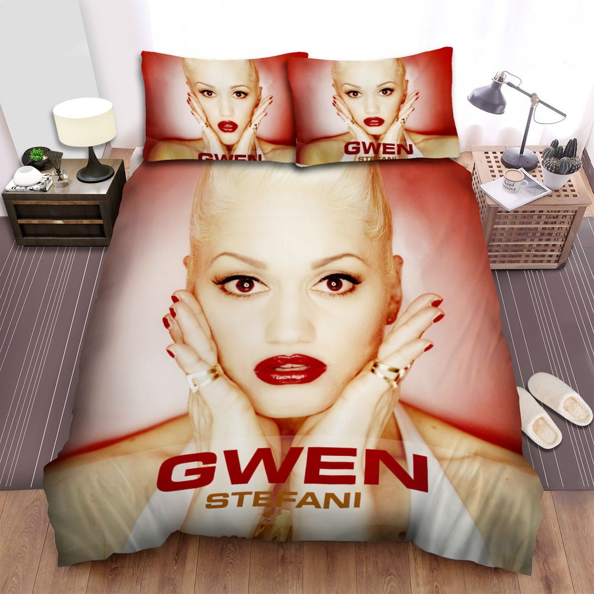Gwen Stefani Hella Good Bedding Sets Duvet Cover, Flatsheet, Pillowcases Perfect Gift For Fans