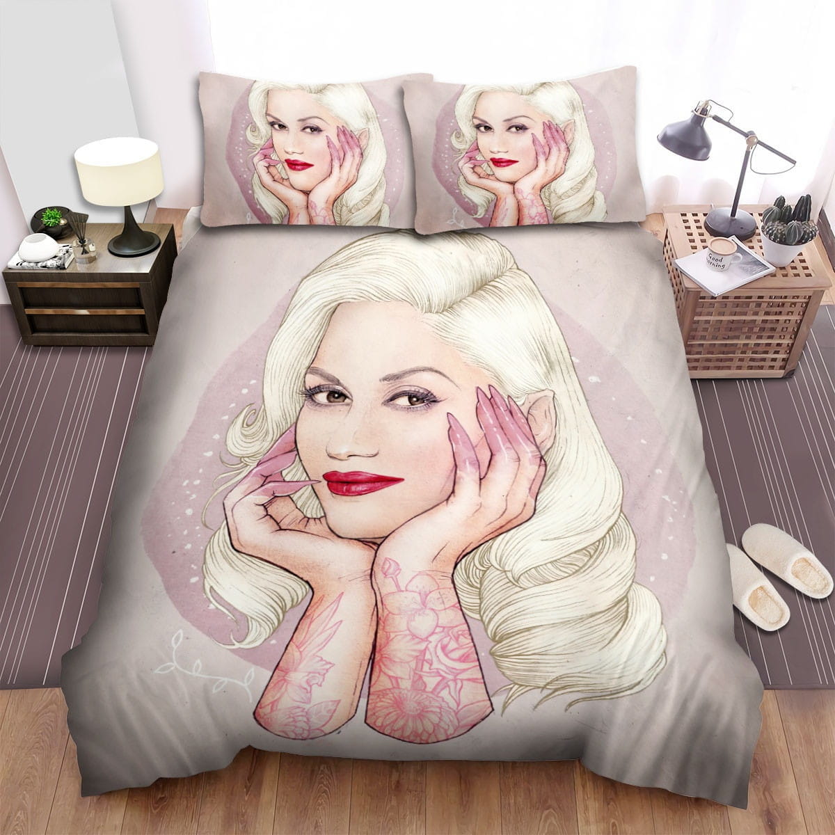 Gwen Stefani Bedding Sets Duvet Cover, Flatsheet, Pillowcase For Your Lover