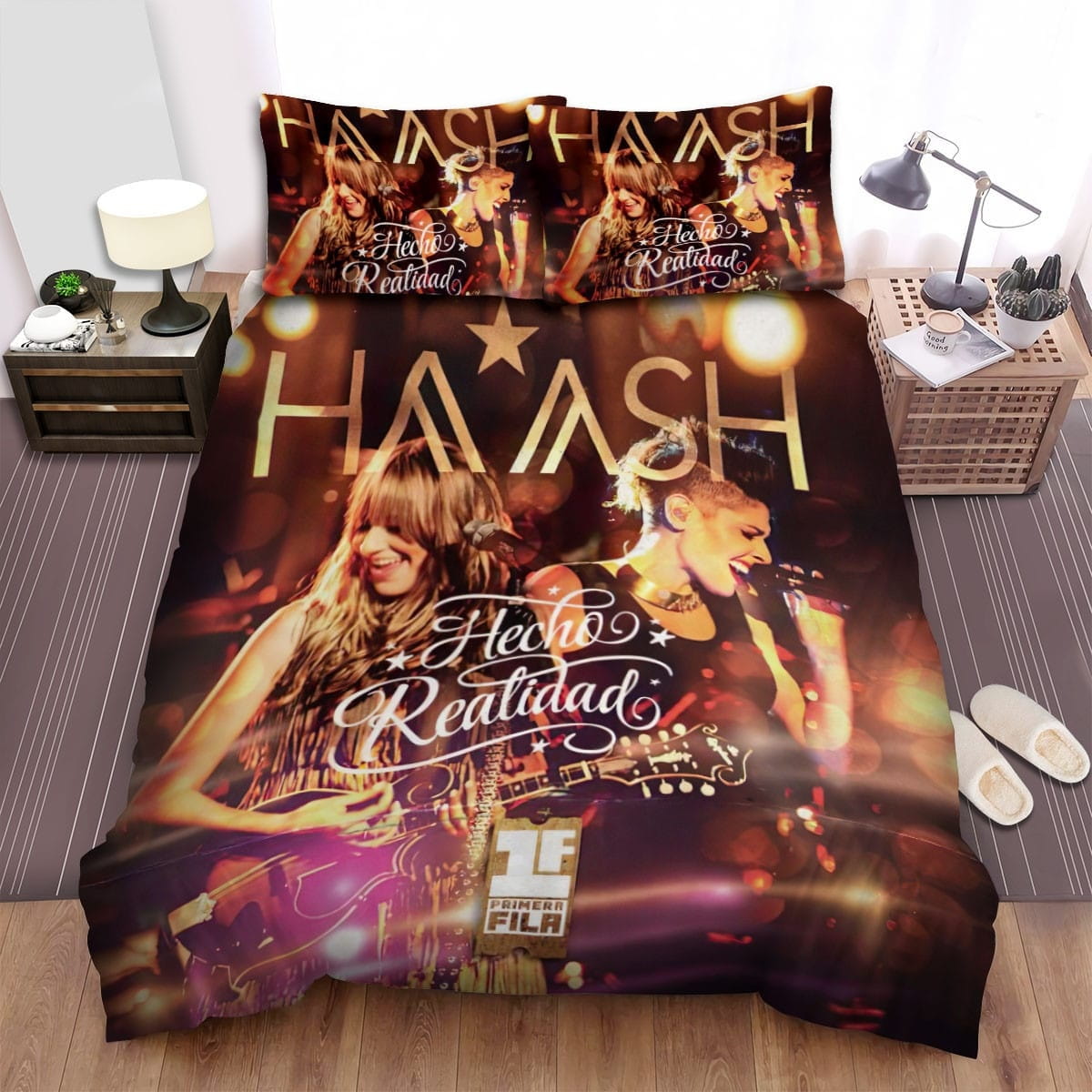Ha*Ash Band Personality Bedding Set, Gift For Christmas, Birthday, Thanksgiving