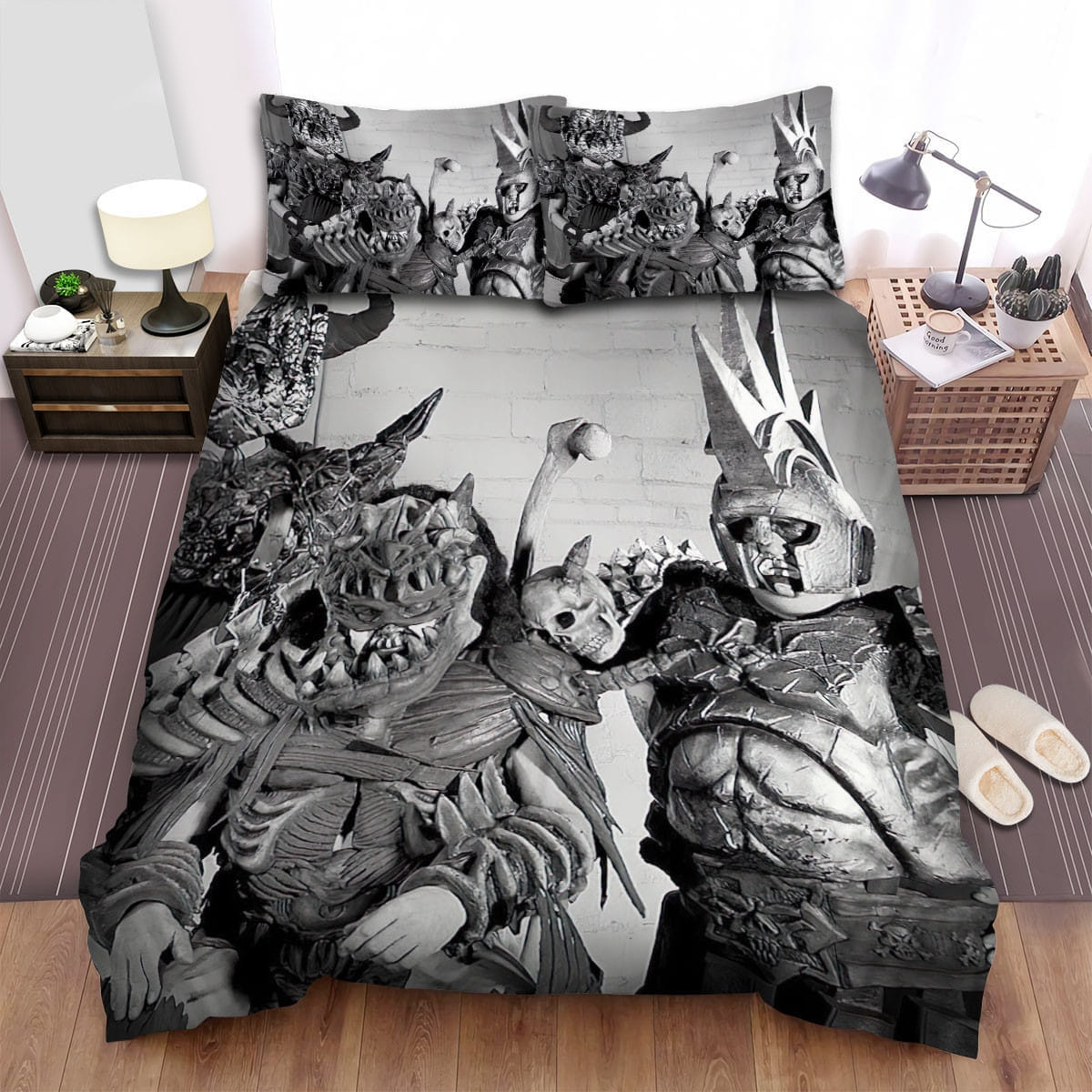 Gwar Music Un Filter Bedding Sets Duvet Cover, Flatsheet, Pillowcases Perfect Gift For Fans