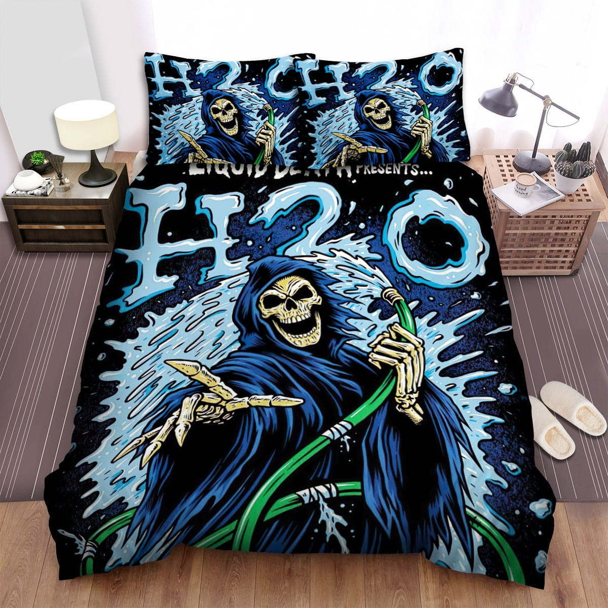 H2o Live Art Decorative Bedding Sets with Duvet Cover, Flatsheet, Pillowcases