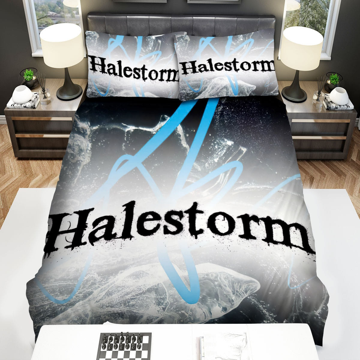 Halestorm Symbol Bedding Sets Duvet Cover, Flatsheet, Pillowcases For Every Bedroom